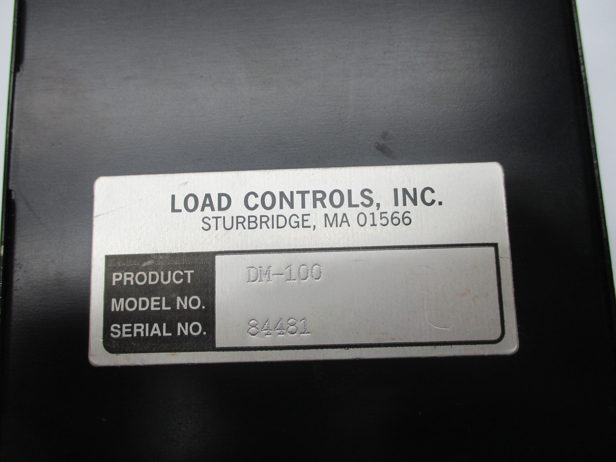 LOAD CONTROLS DM-100 UNMP