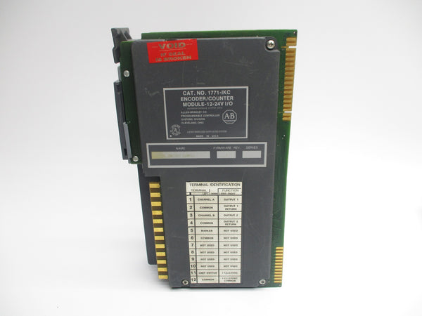 ALLEN BRADLEY 1771-IKC F/W G UNMP