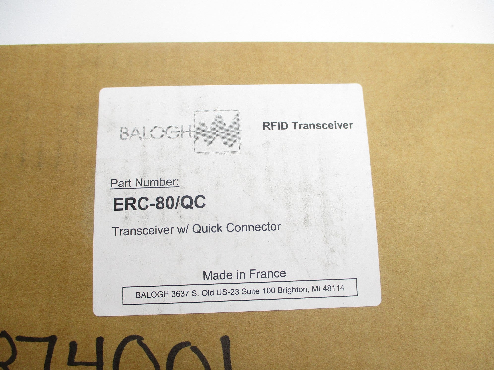 BALOGH ERC-80/QC NSMP
