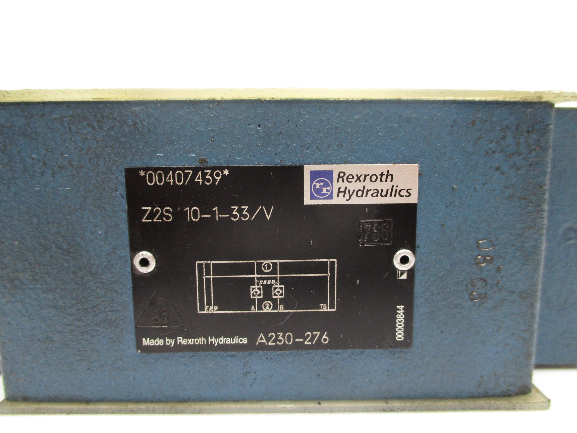 REXROTH Z2S10-1-33/V 00407439 NSNP