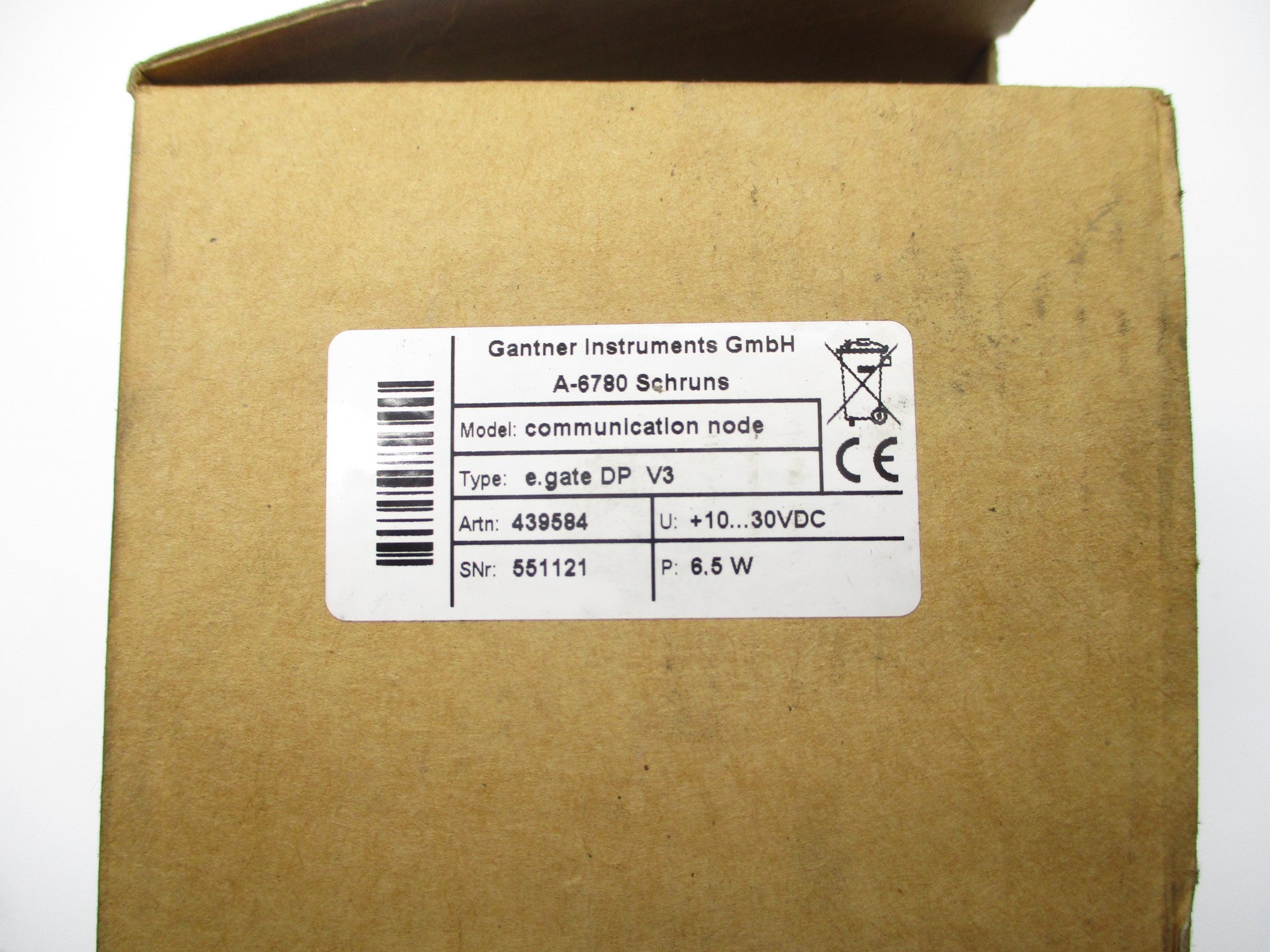 GANTNER INSTRUMENTS E.GATE-DPV3 NSMP