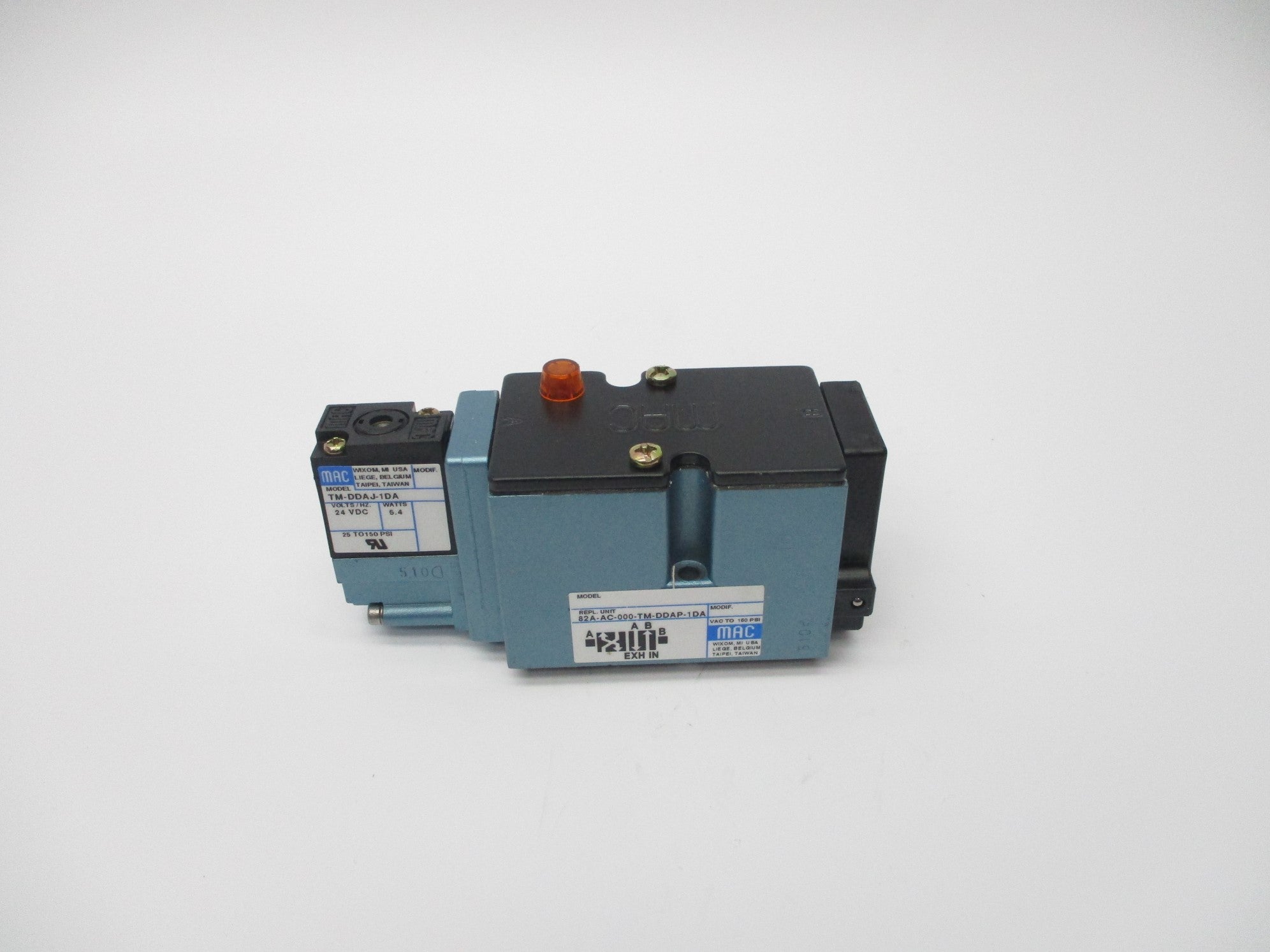 MAC 82A-AC-000-TM-DDAP-1DA 24V 160PSI NSNP