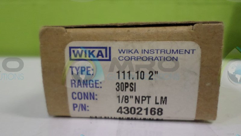 WIKA 4302168 COMMERCIAL GAUGE  NSFS