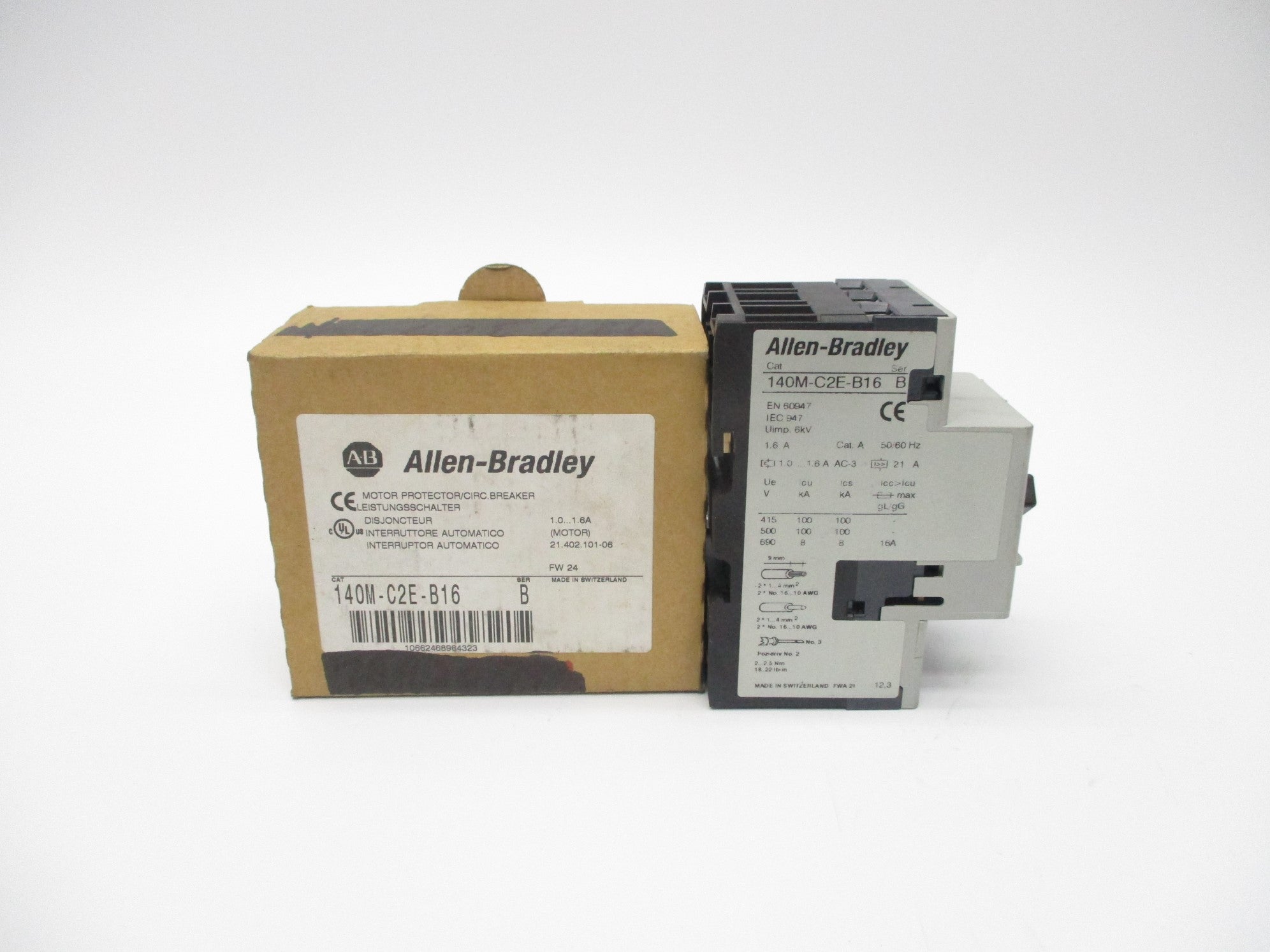 ALLEN BRADLEY 140M-C2E-B16 SER. A 1.0-1.6A NSMP