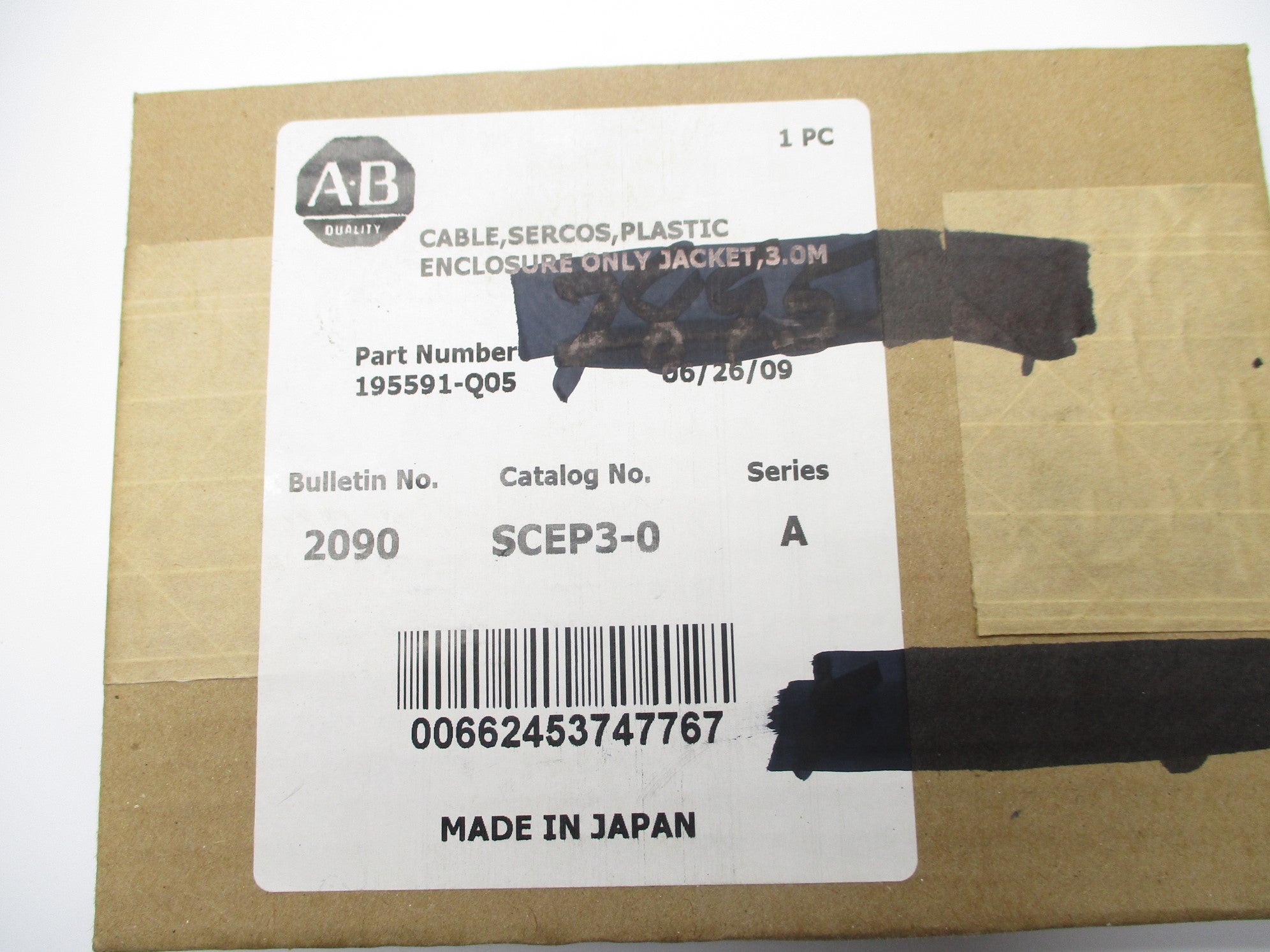 INDUSTRIAL SPARE PART 2090-SCEP3-0 SER. A DATE: 2009 NSFS