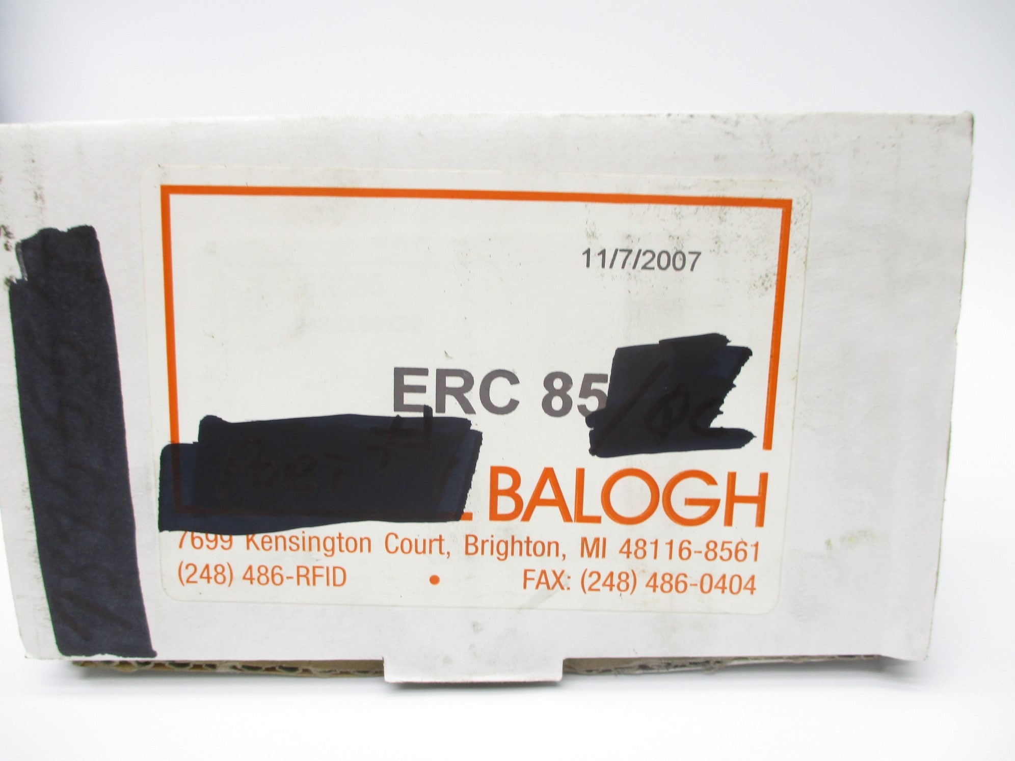 BALOGH ERC85/QC NSMP
