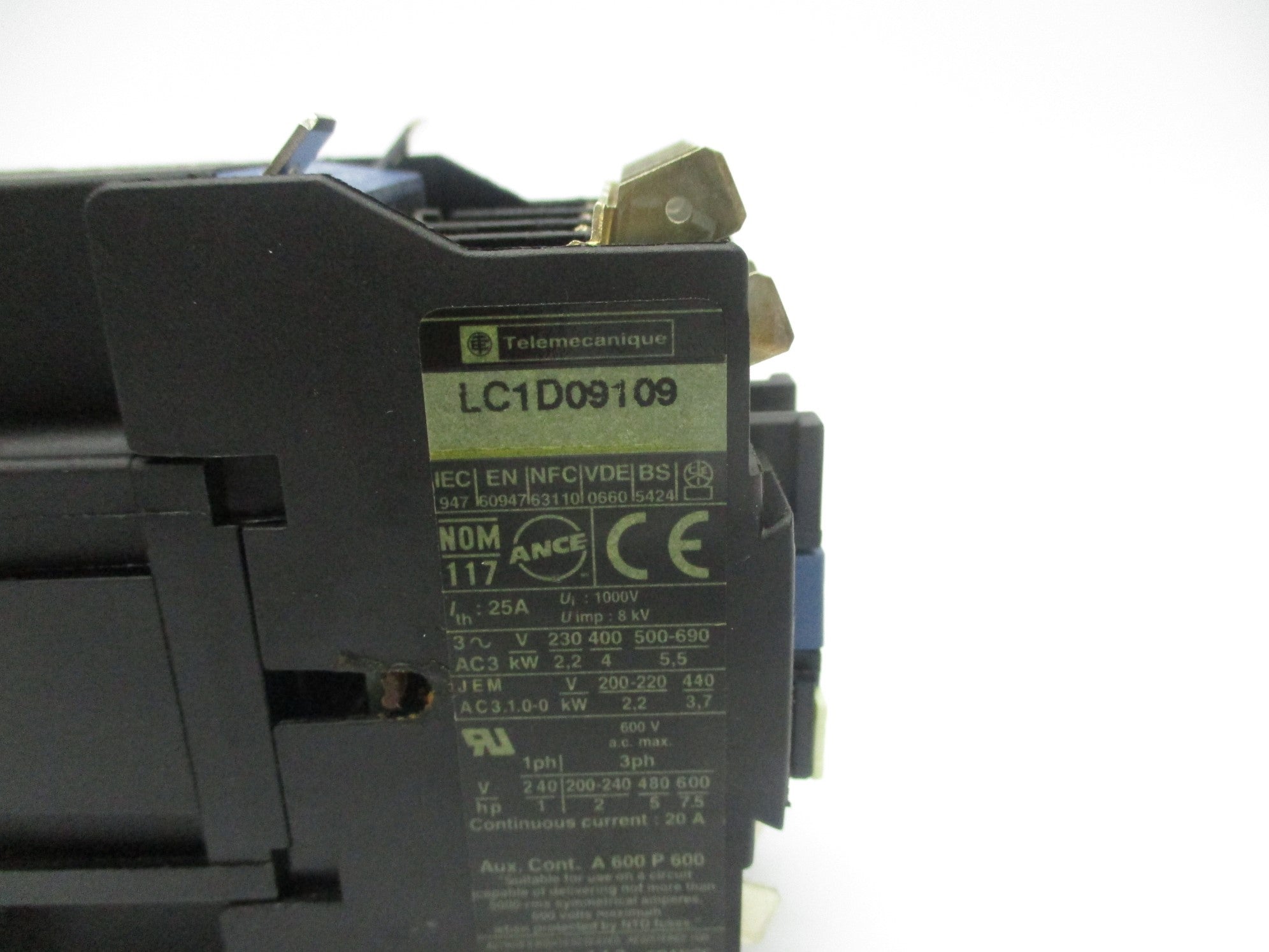 TELEMECANIQUE LC1D09109B7 24V NSNP