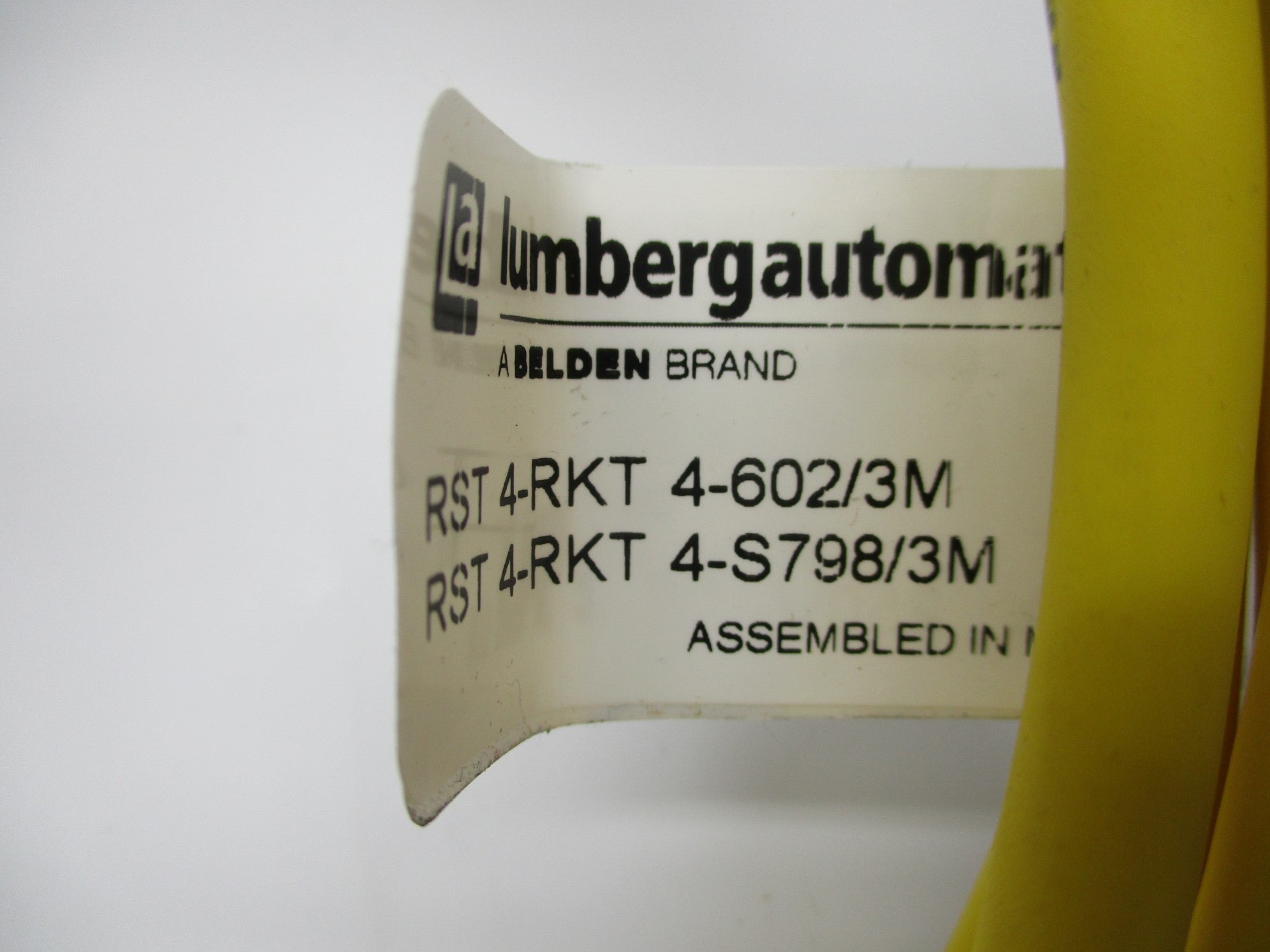 LUMBERG AUTOMATION RST4-RKT4-602/3M NSNP