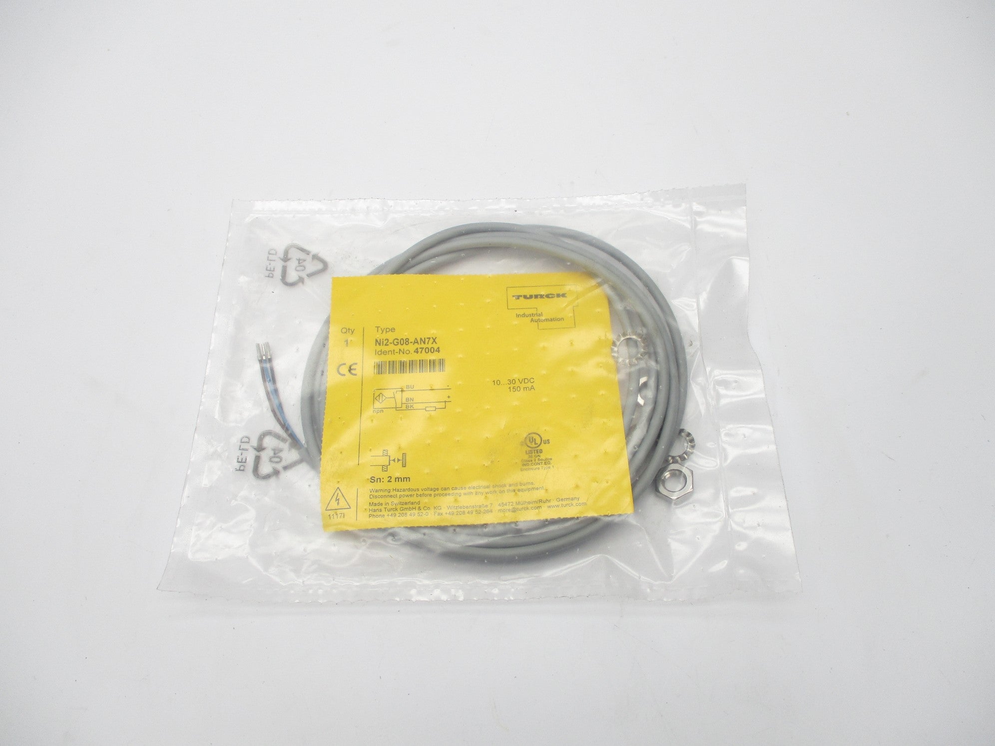 TURCK Ni2-G08-AN7X NSMP