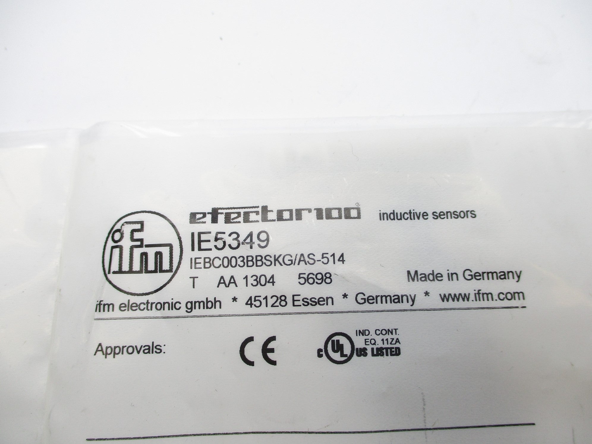 IFM EFECTOR IE5349 NSMP