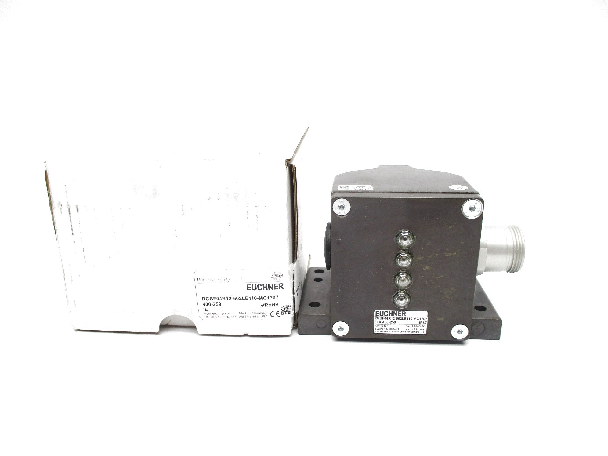 EUCHNER RGBF04R12-502LE110-MC1707 NSMP