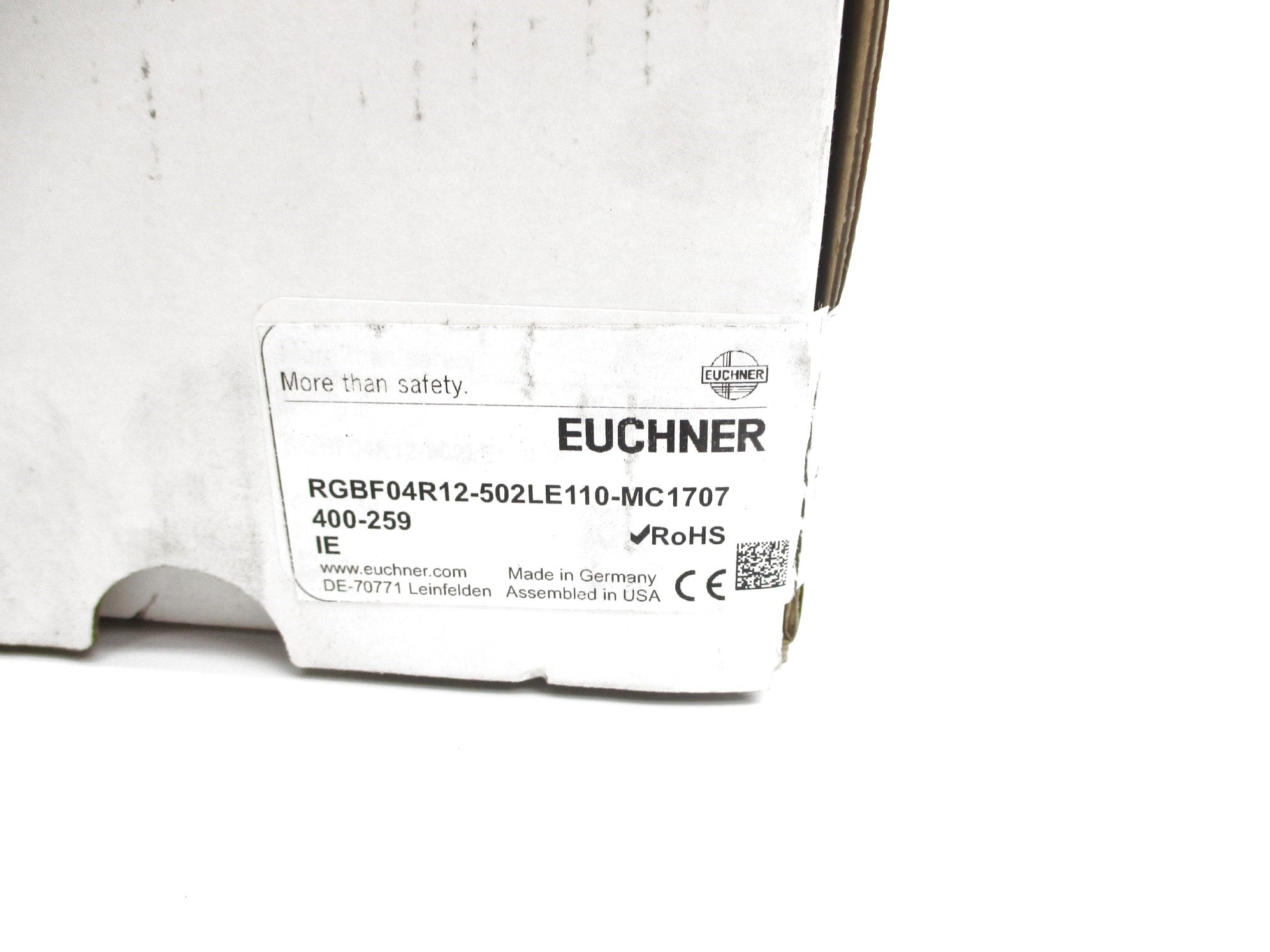 EUCHNER RGBF04R12-502LE110-MC1707 NSMP