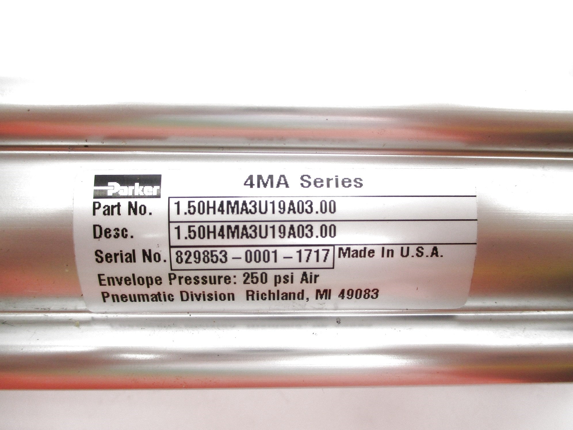 PARKER 1.50H4MA3U19A03.00 NSNP