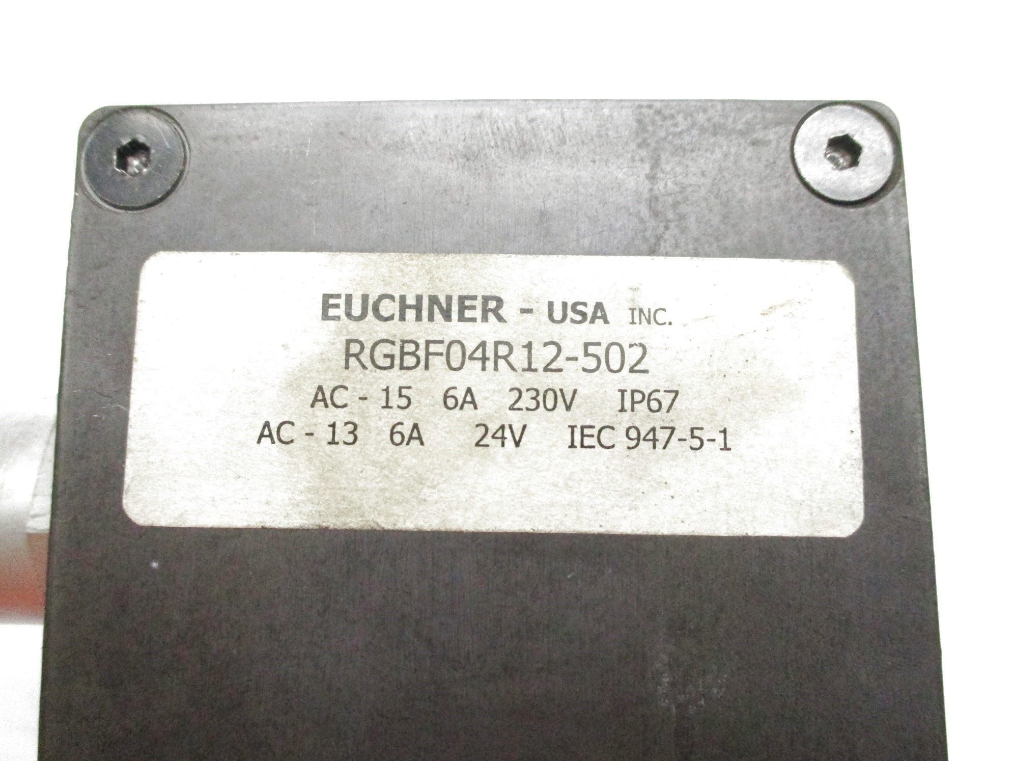 EUCHNER RGBF04R12-502 UNMP