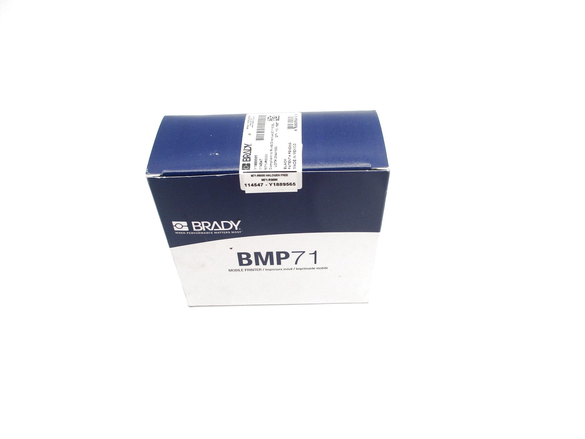 BRADY M71-R6000 NSFS