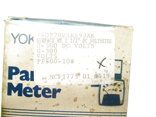 YOKOGAWA 260220RXRX9JAK NSMP