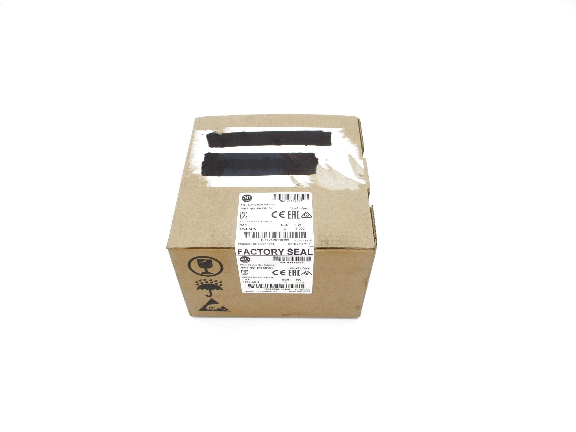 ALLEN BRADLEY 1794-ADN SER. C F/W 3.002 DATE: 2015 NSFS