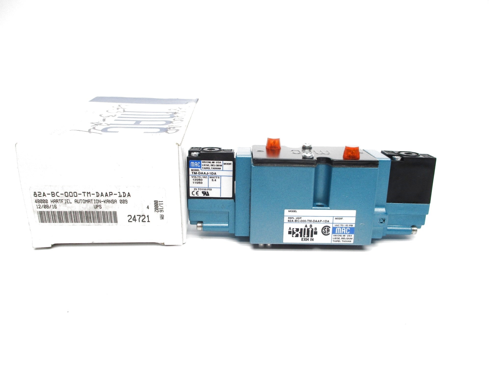 MAC 82A-BC-000-TM-DAAP-1DA 120/60 110/50 NSMP