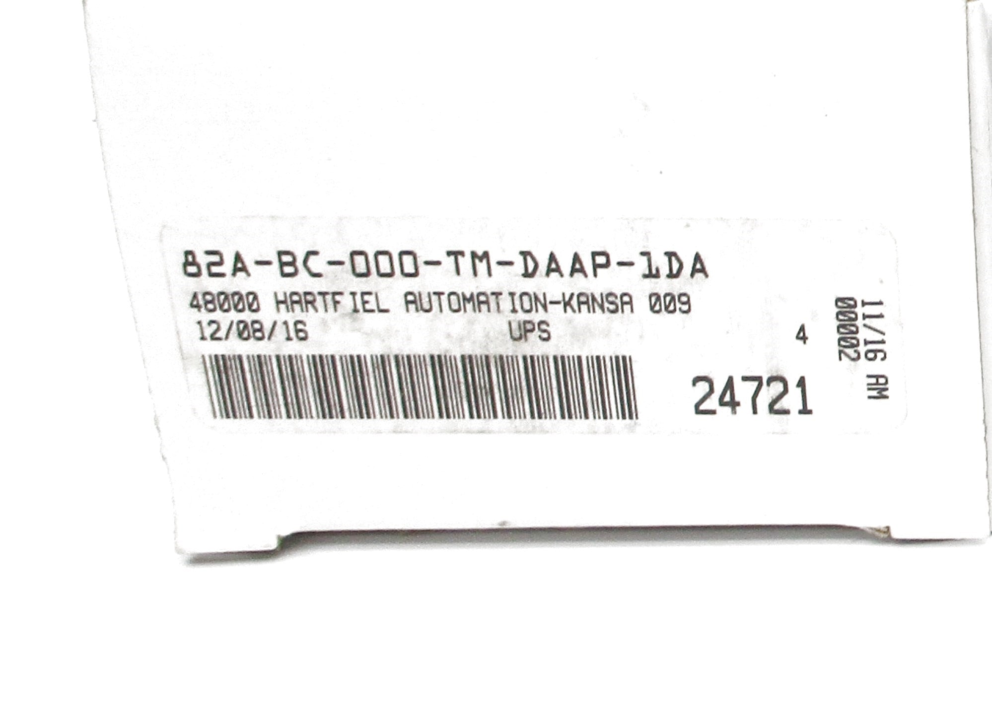 MAC 82A-BC-000-TM-DAAP-1DA 120/60 110/50 NSMP