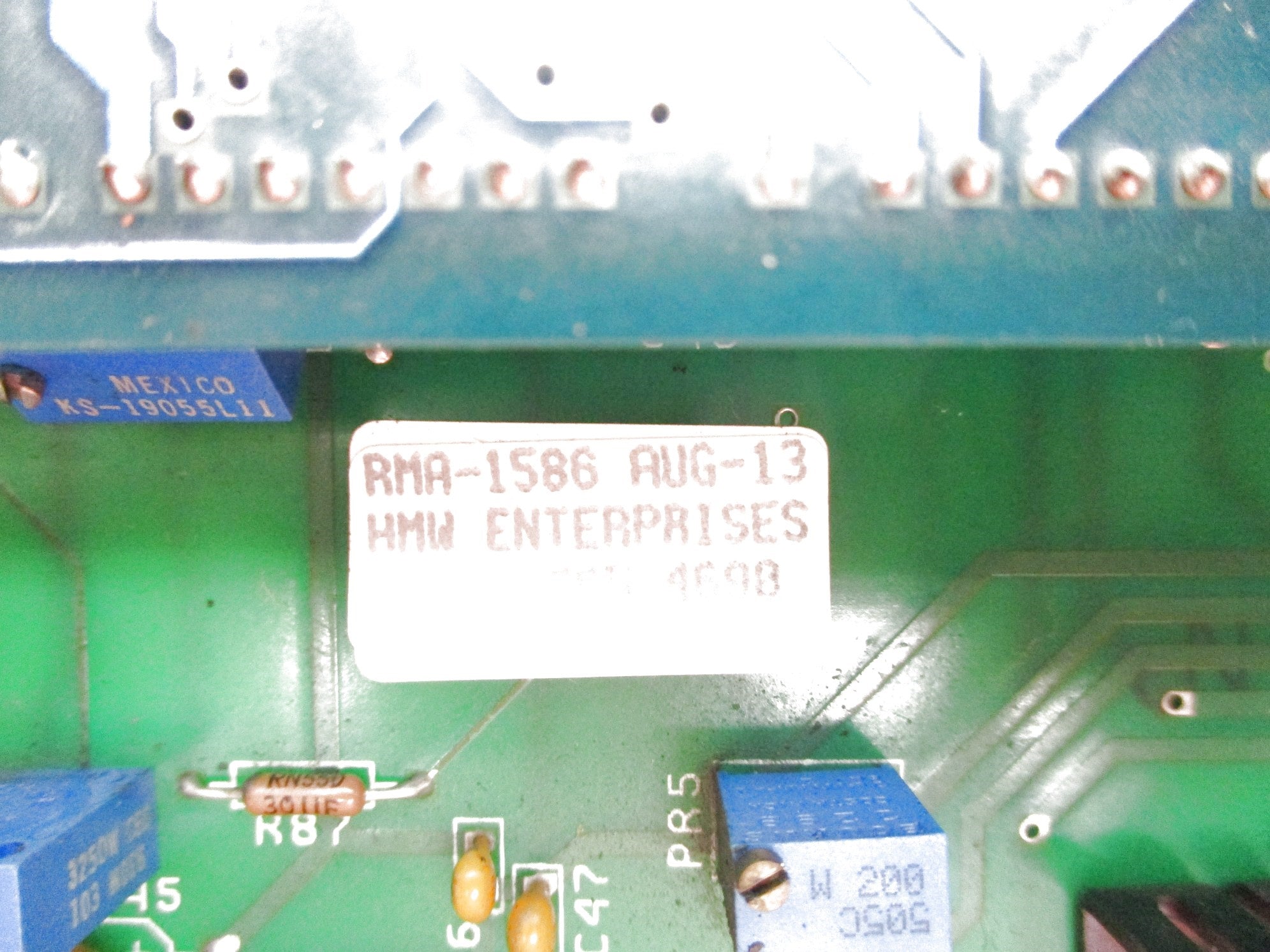HMW ENTERPRISES A139408-A UNMP
