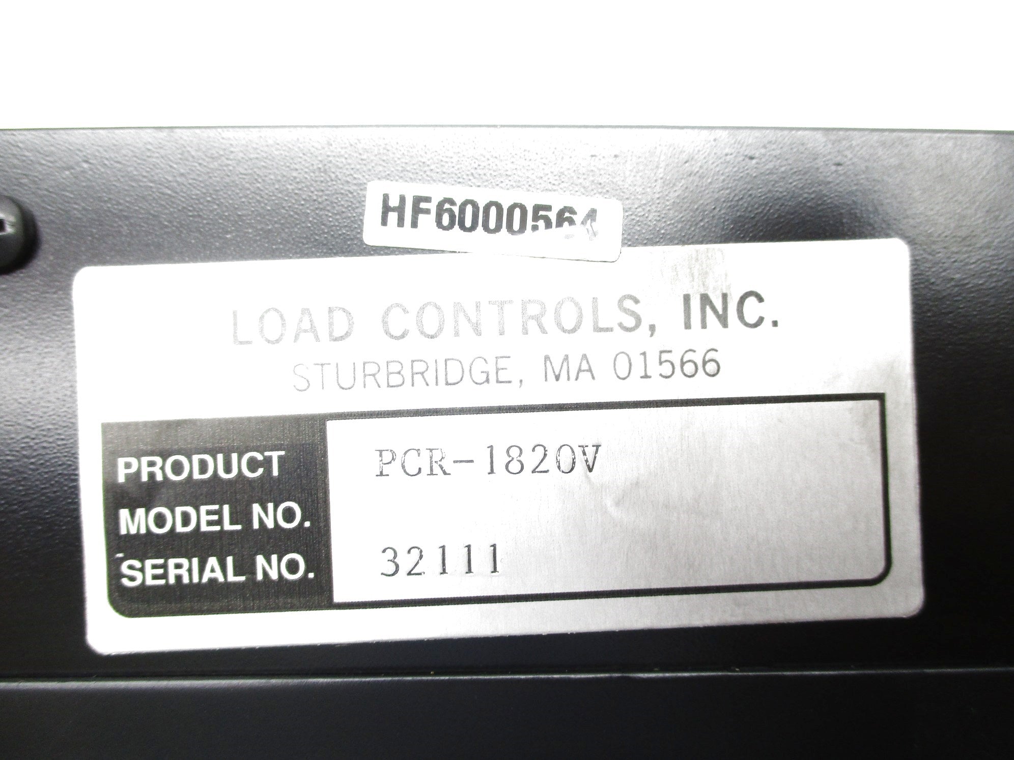 LOAD CONTROLS PCR-1820V NSNP