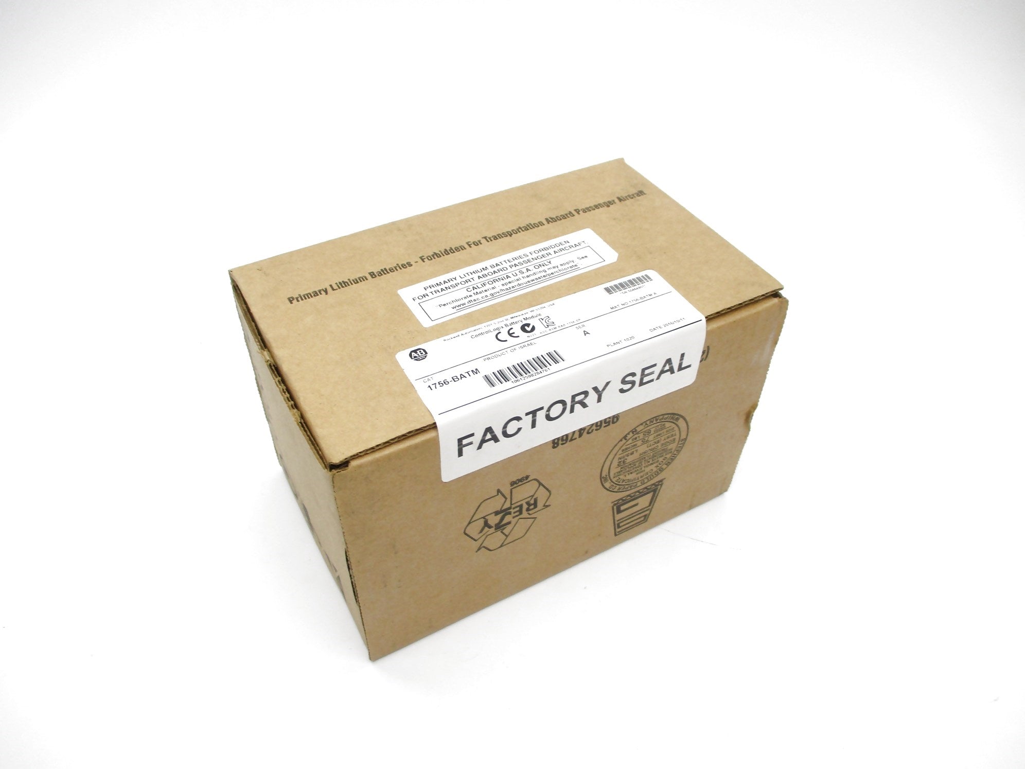ALLEN BRADLEY 1756-BATM SER. A DATE: 2016 NSFS