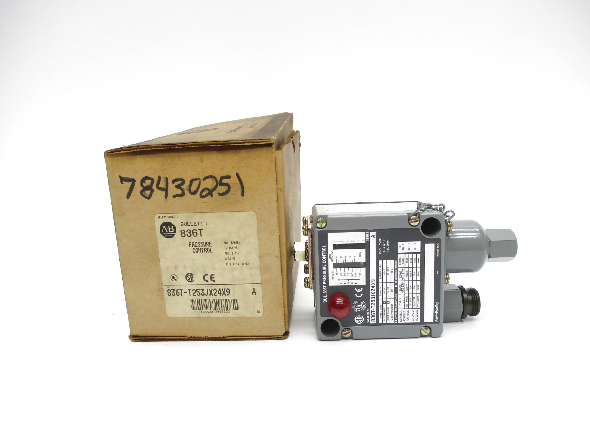 INDUSTRIAL SPARE PART 836T-T253JX24X9 SER. A (BR/WH) NSMP