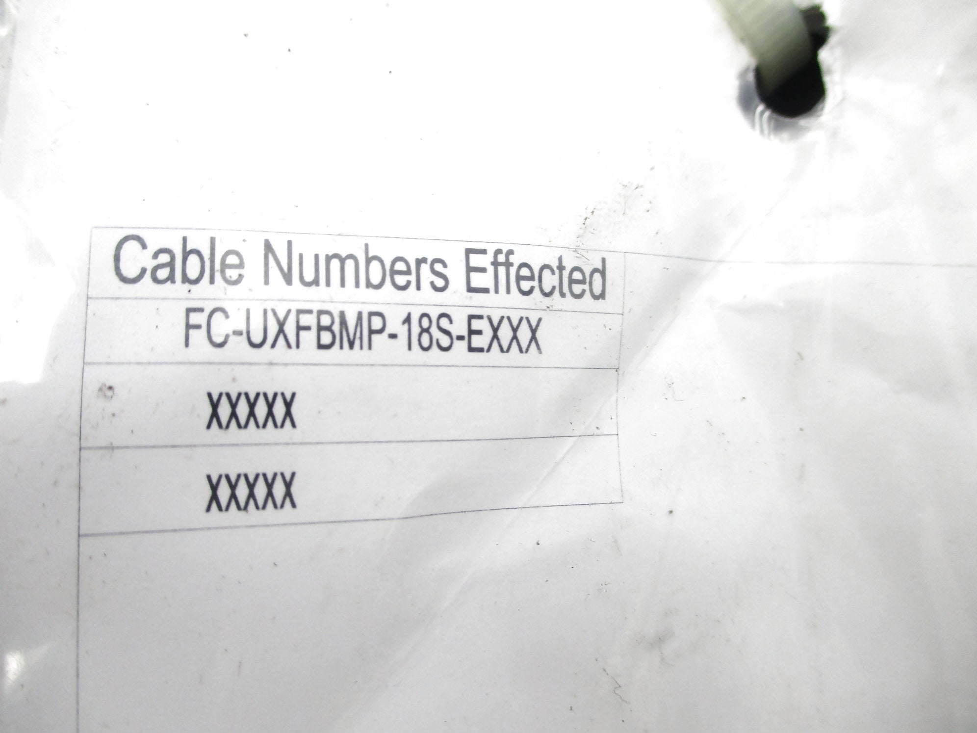 FLEX CABLE FC-UXFBMP-18S-EXXX NSNP