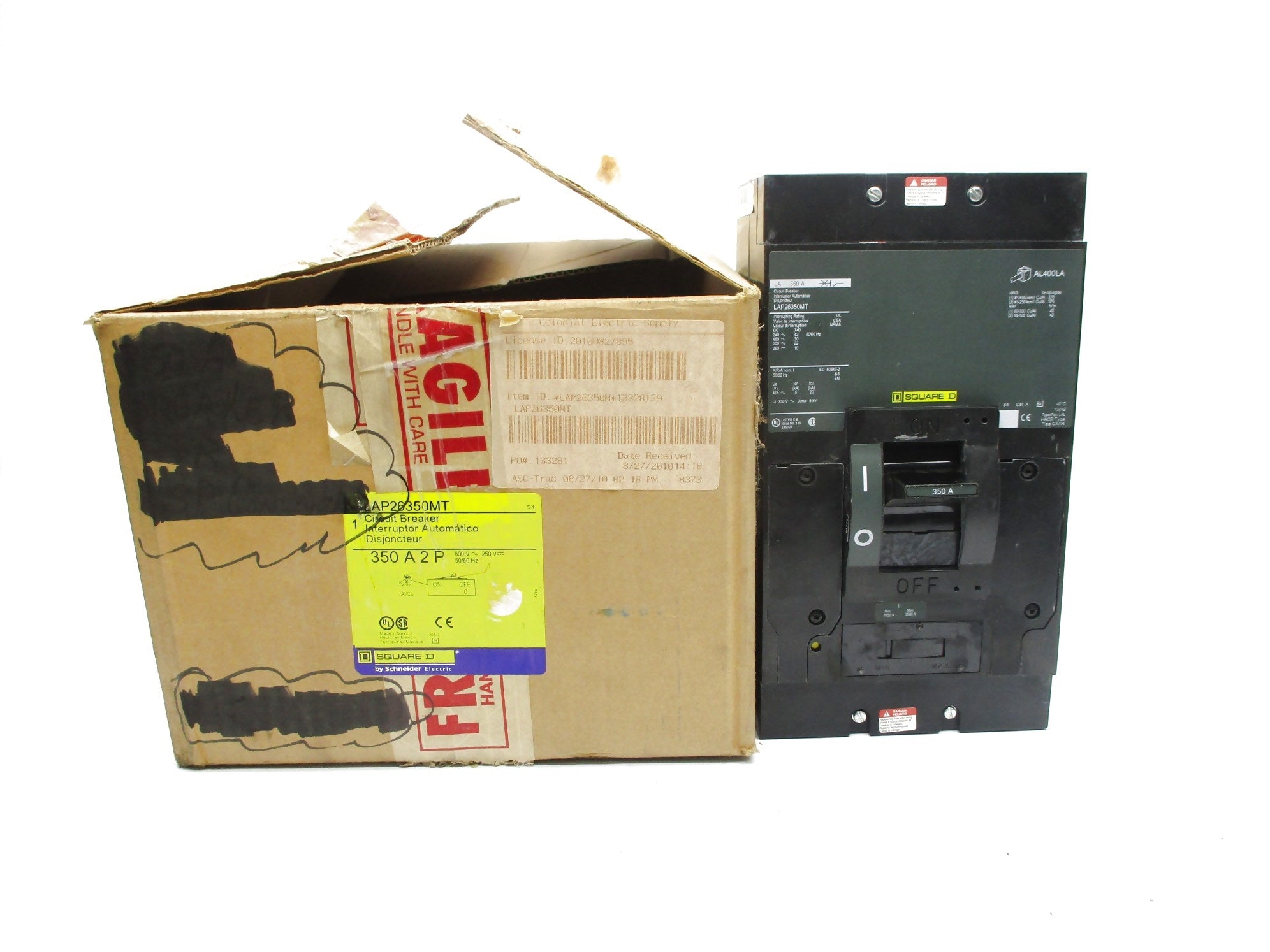 SQUARE D LAP26350MT 350A 600V NSMP
