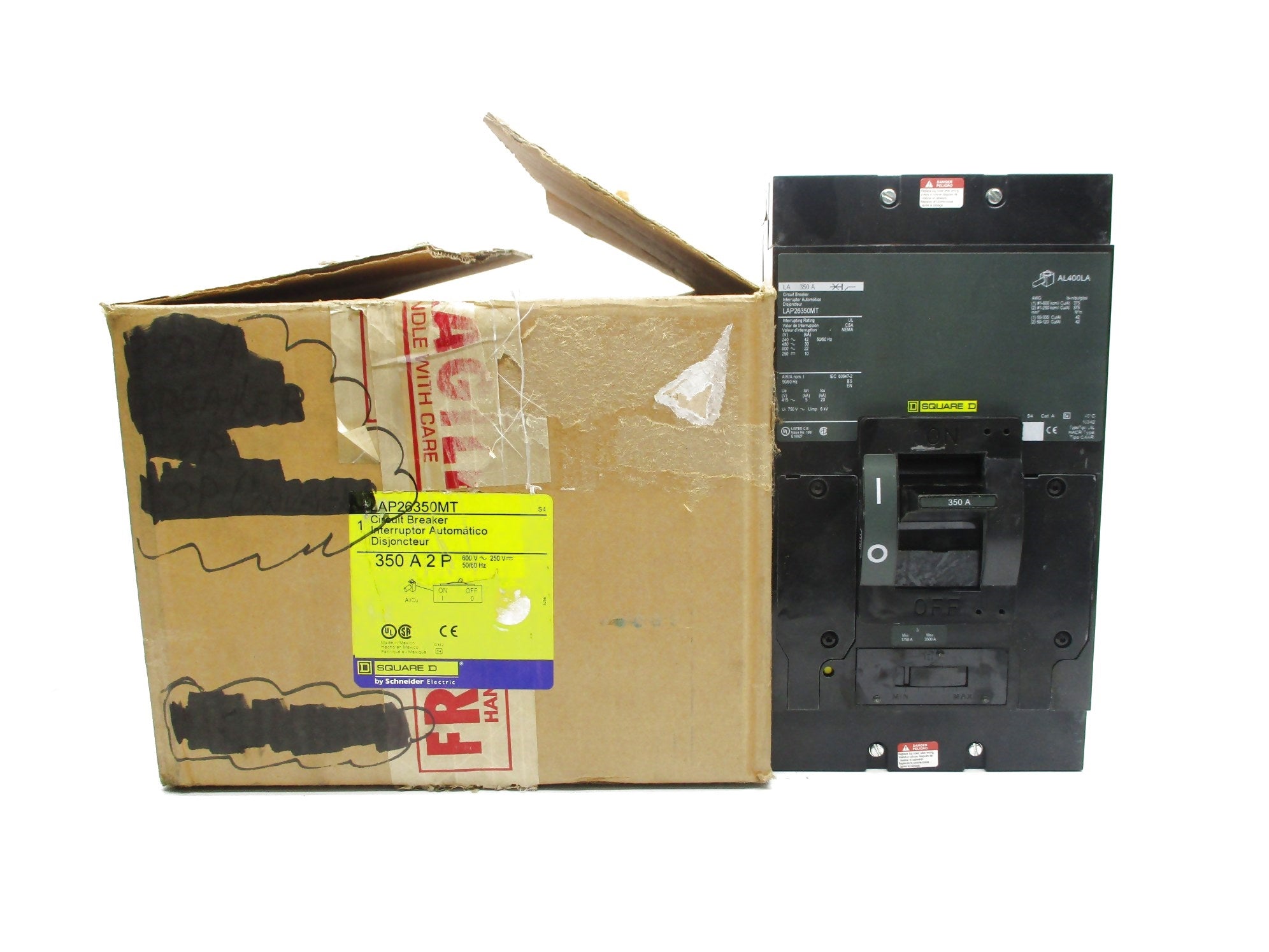 SQUARE D LAP26350MT 350A 600V NSMP