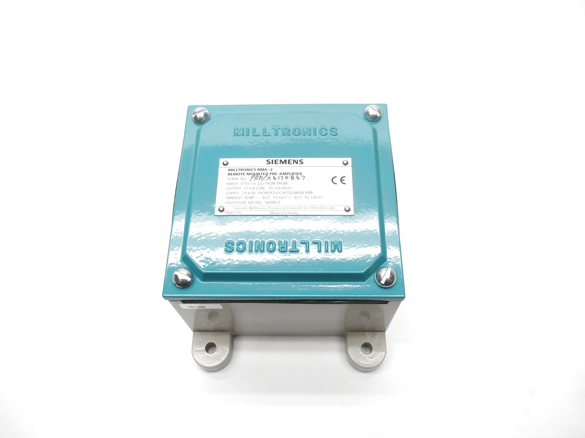 SIEMENS MILLITRONICS 7MH71450A RMA-2 NSNP