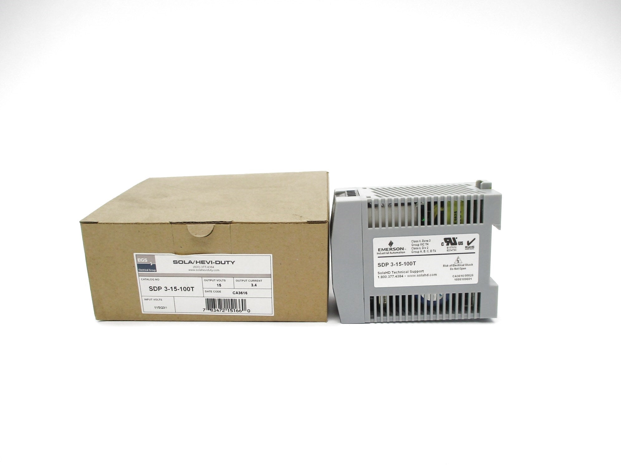 SOLA SDP3-15-100T NSMP
