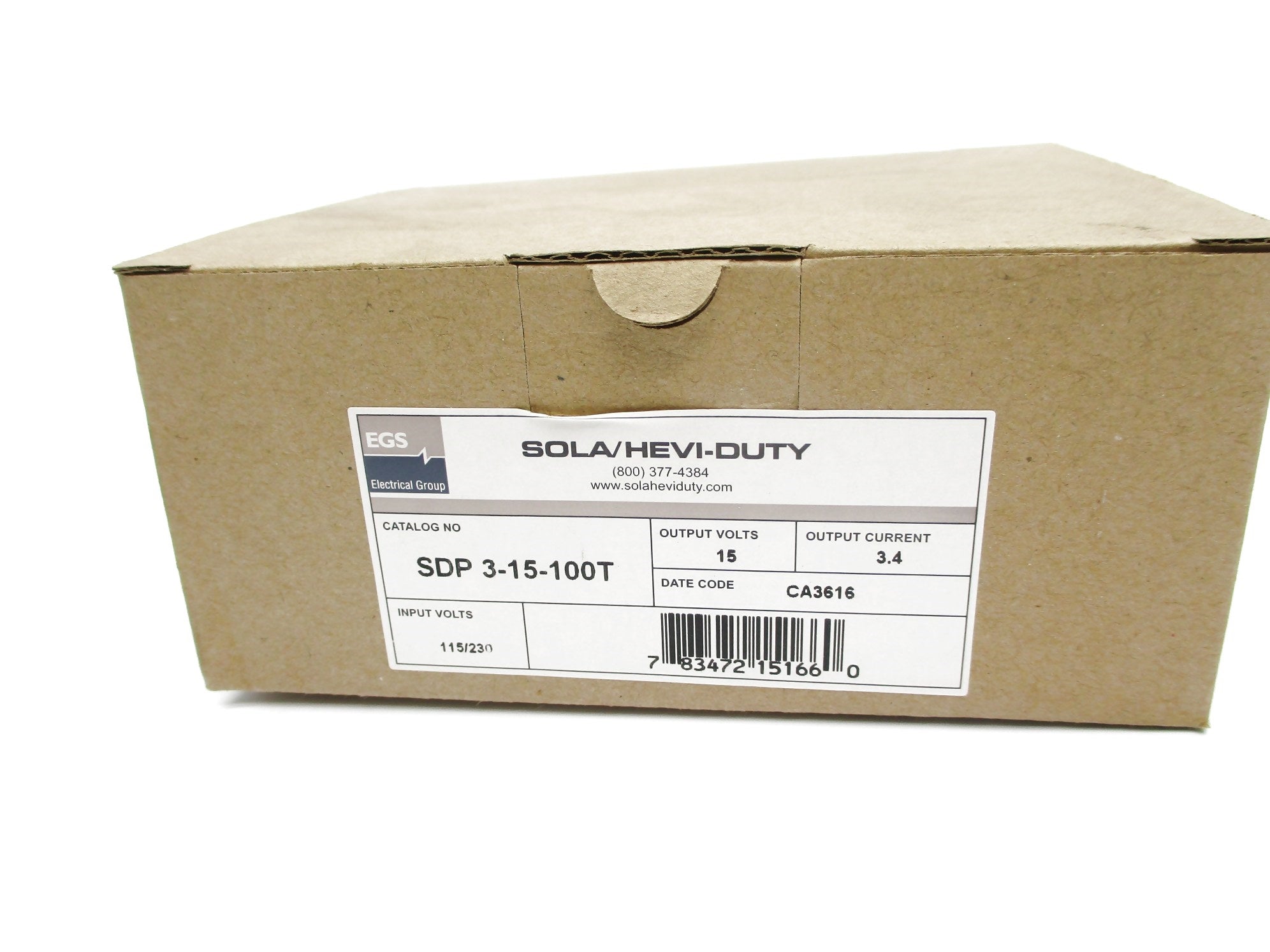 SOLA SDP3-15-100T NSMP