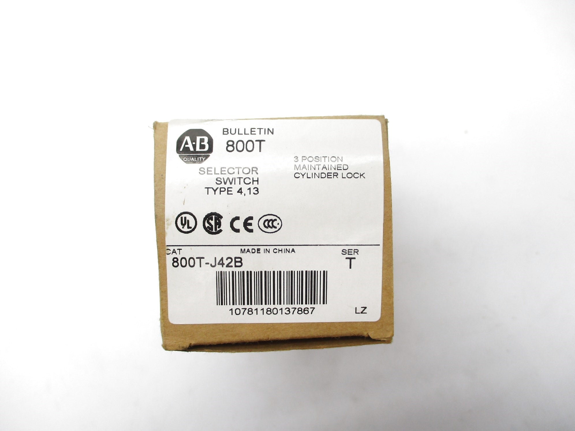 INDUSTRIAL SPARE PART 800T-J42B SER. T (W/O KEY) (BR/WH) NSMP