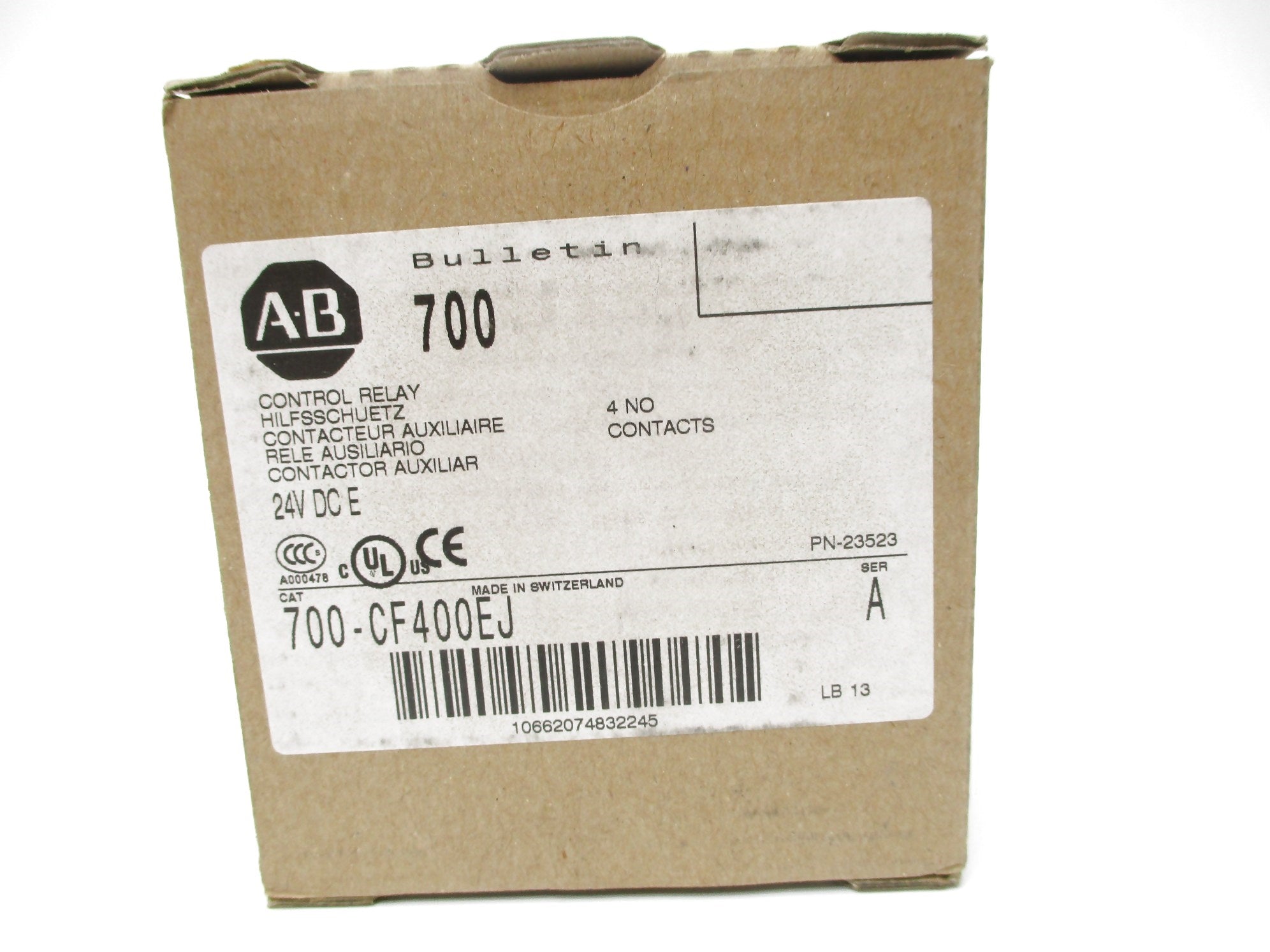 INDUSTRIAL SPARE PART 700-CF400EJ SER. A 24VDC 20A (BR/WH) NSMP