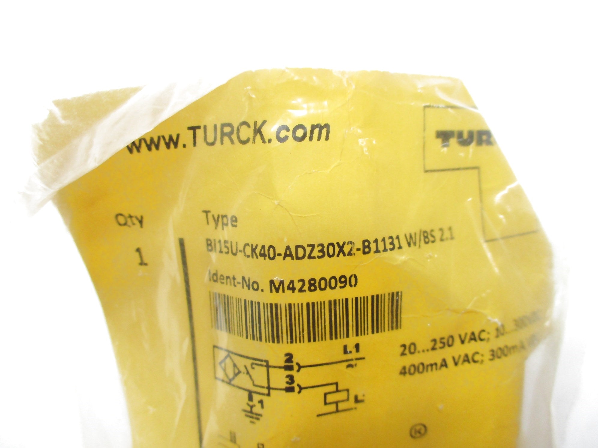 TURCK BI15U-CK40-ADZ30X2-B1131W/BS2.1 NSMP