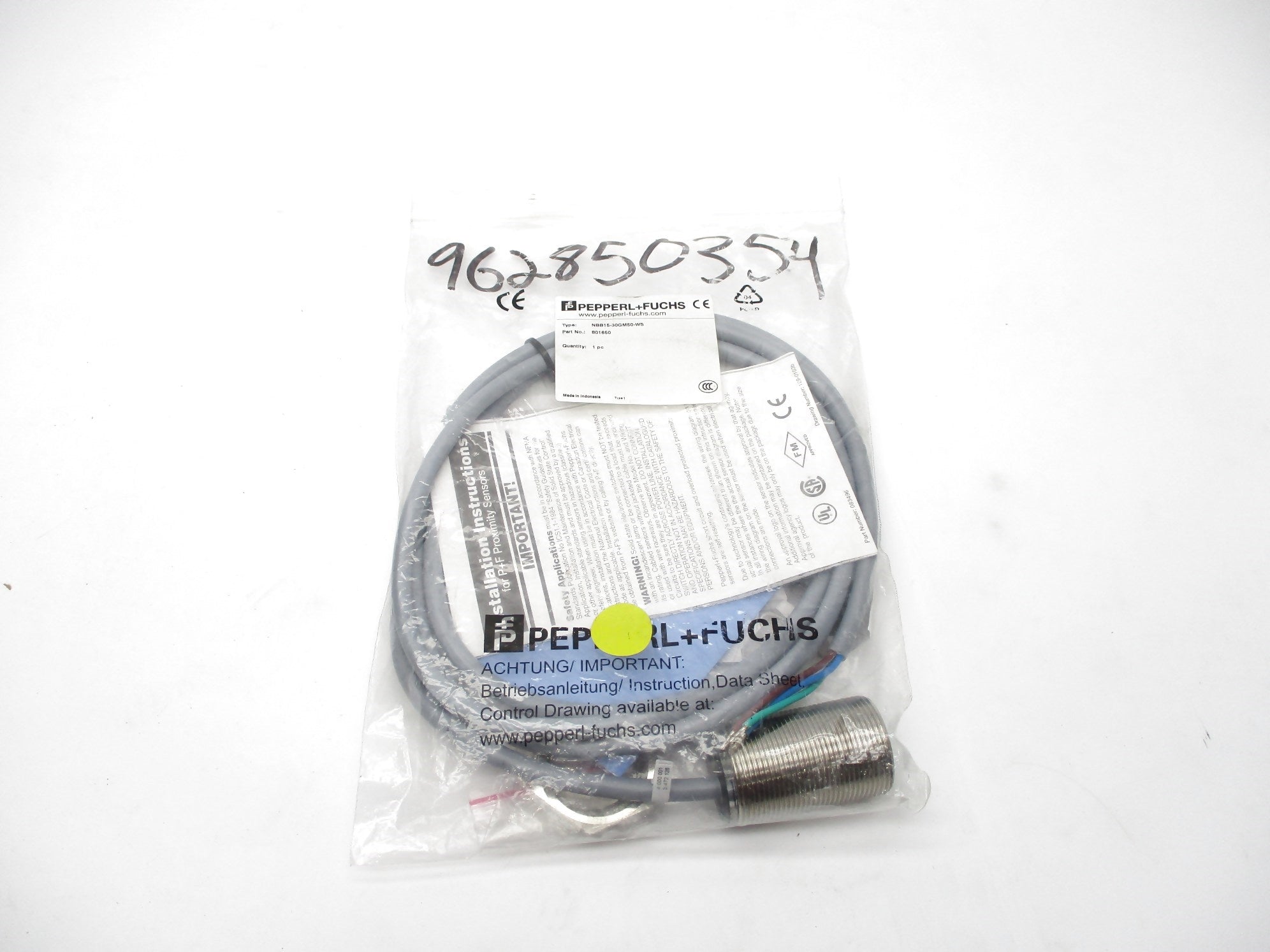 PEPPERL+FUCHS NBB15-30GM50-WS NSMP