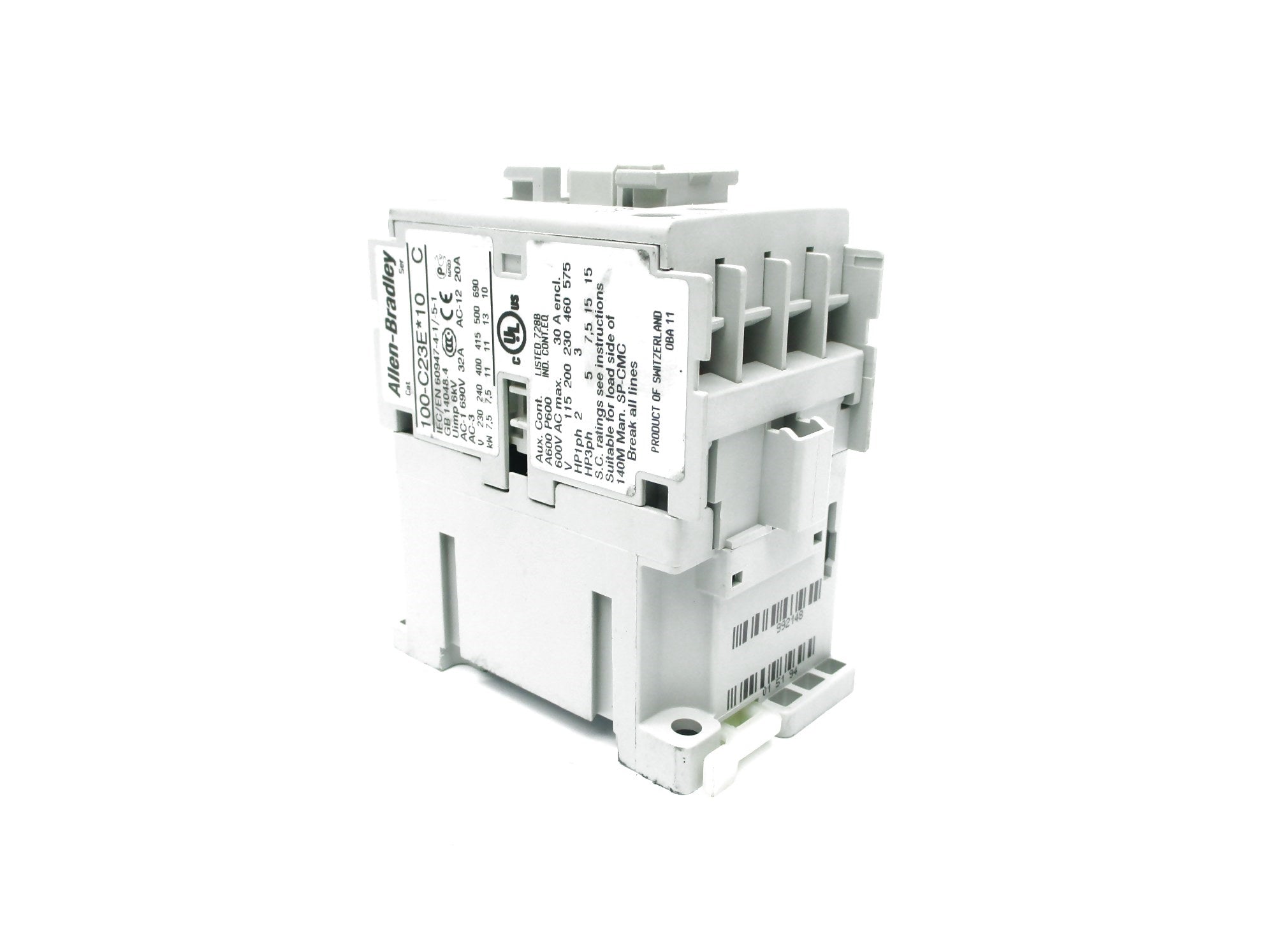 ALLEN BRADLEY 100-C23EJ10 SER. C 24VDC NSNP