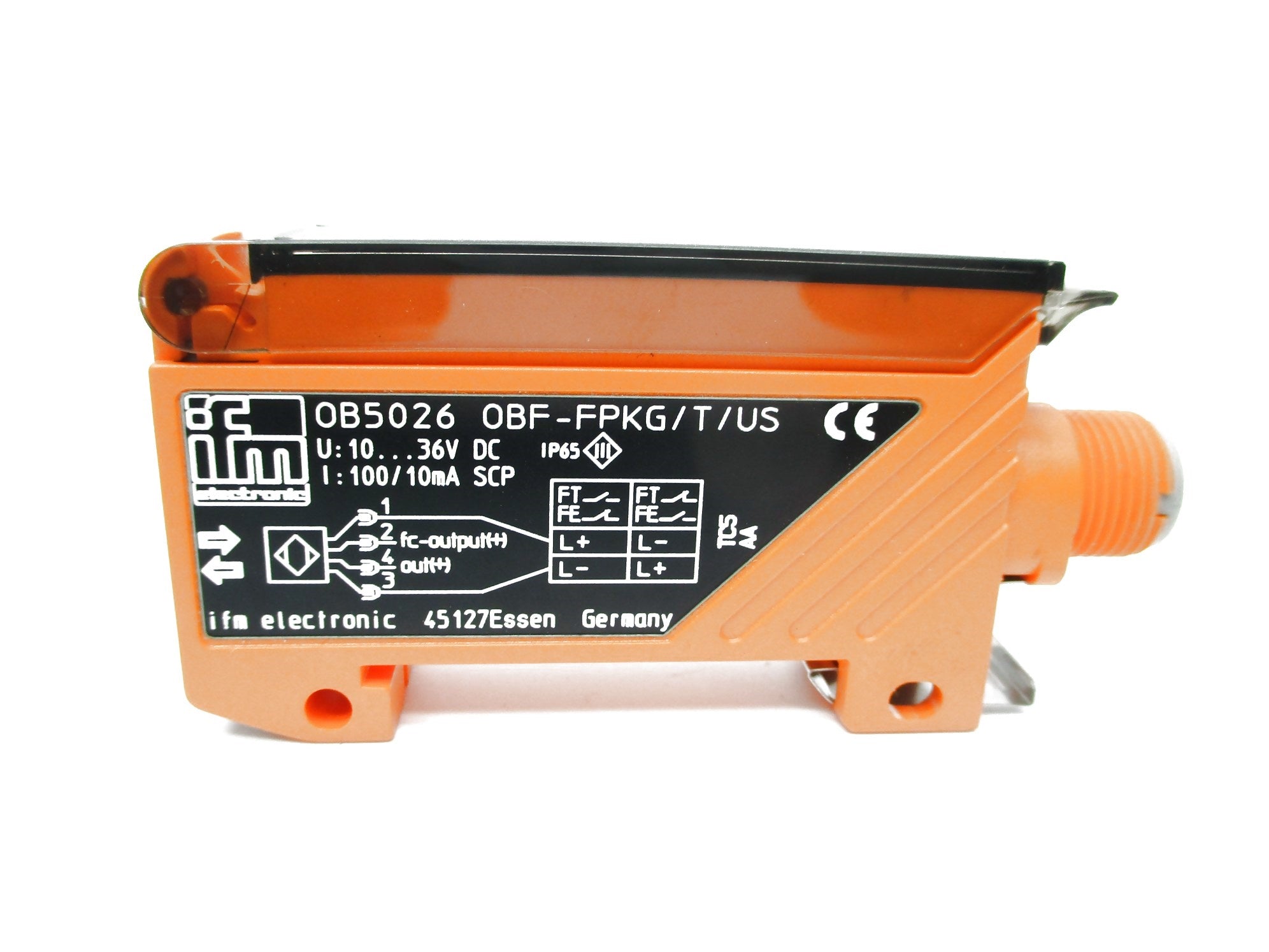 IFM EFECTOR OB5026 OBF-FPKG/T/US 10-36VDC NSNP