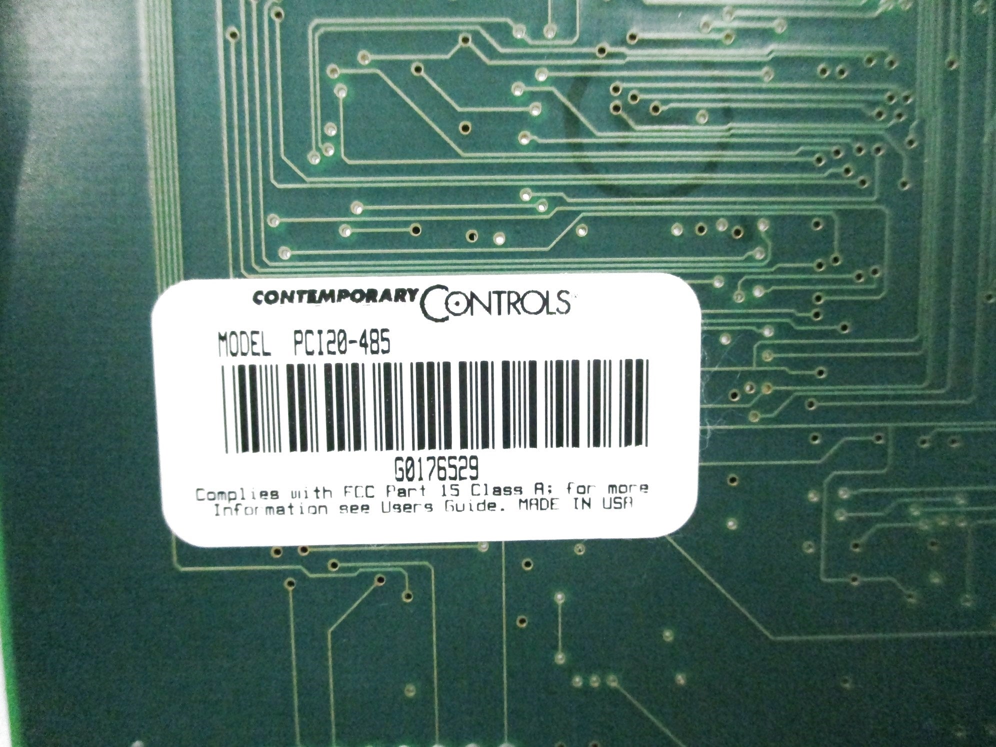 CONTEMPORARY CONTROLS PCI20-485 NSNP
