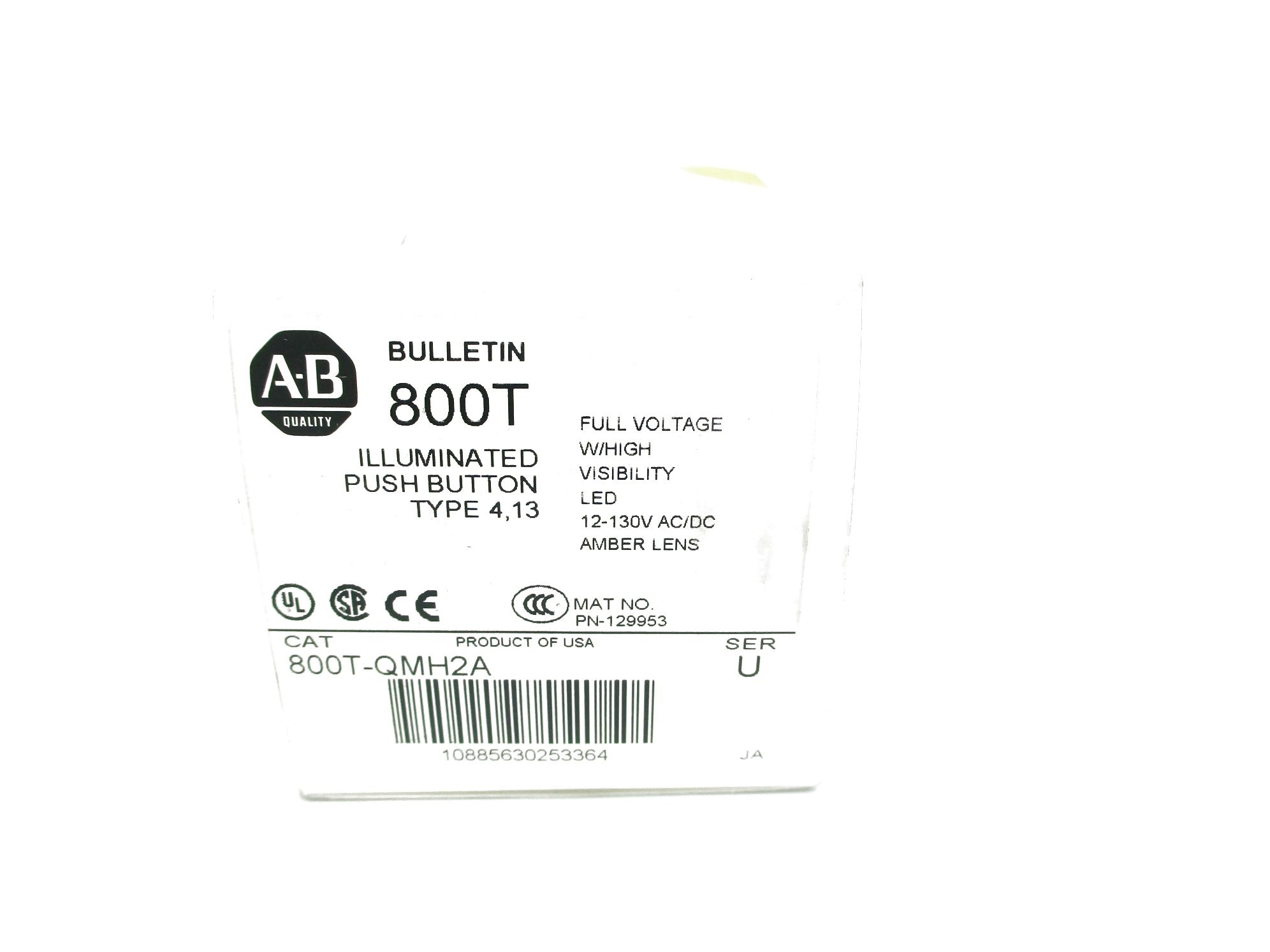 INDUSTRIAL SPARE PART 800T-QMH2A SER. U (WH) NSMP