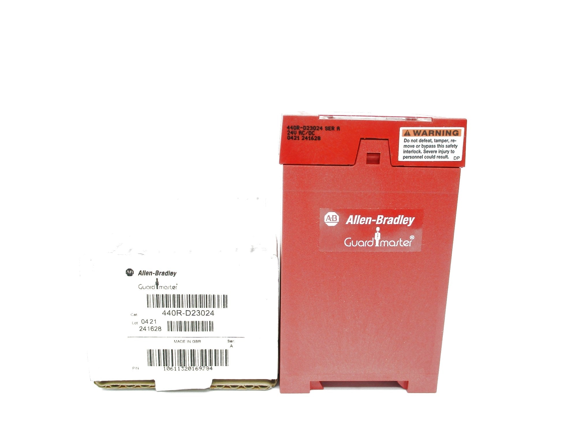 ALLEN BRADLEY 440R-D23024 SER. A 24V (WH) NSMP