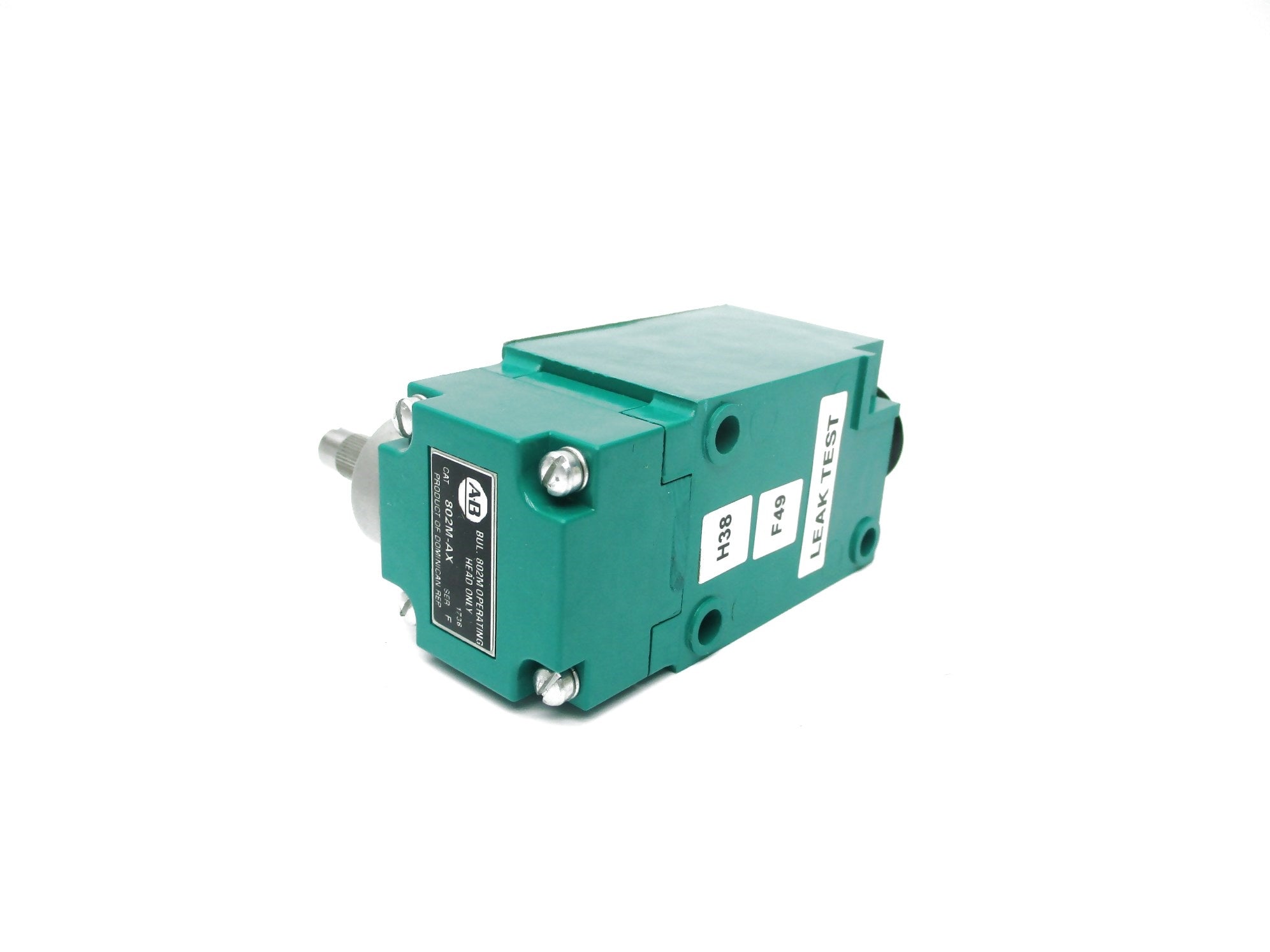 ALLEN BRADLEY 802M-AJ1NF SER. F 120V 60A (WH) NSMP