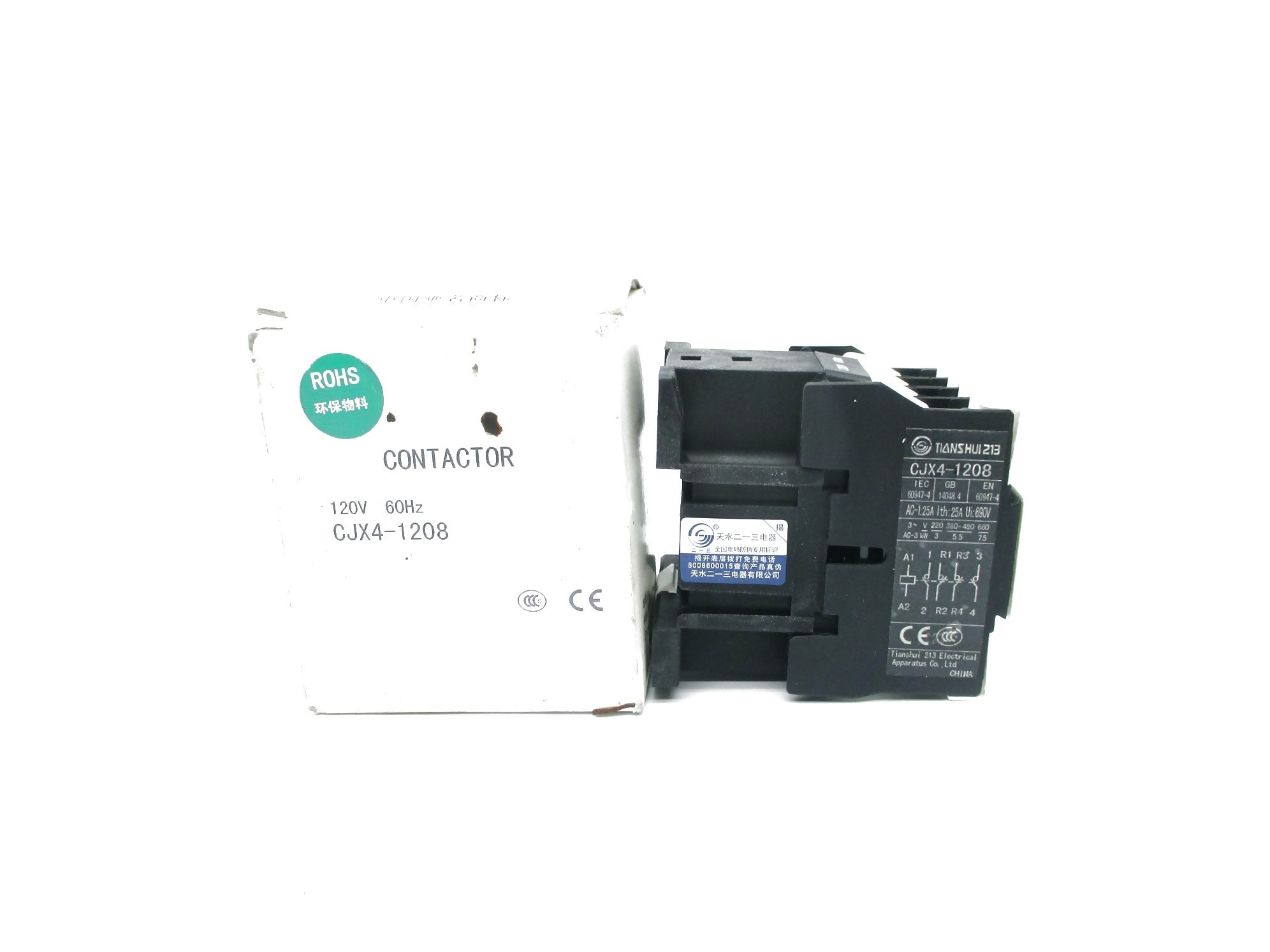 TIANSHUI CJX4-1208 120V NSMP