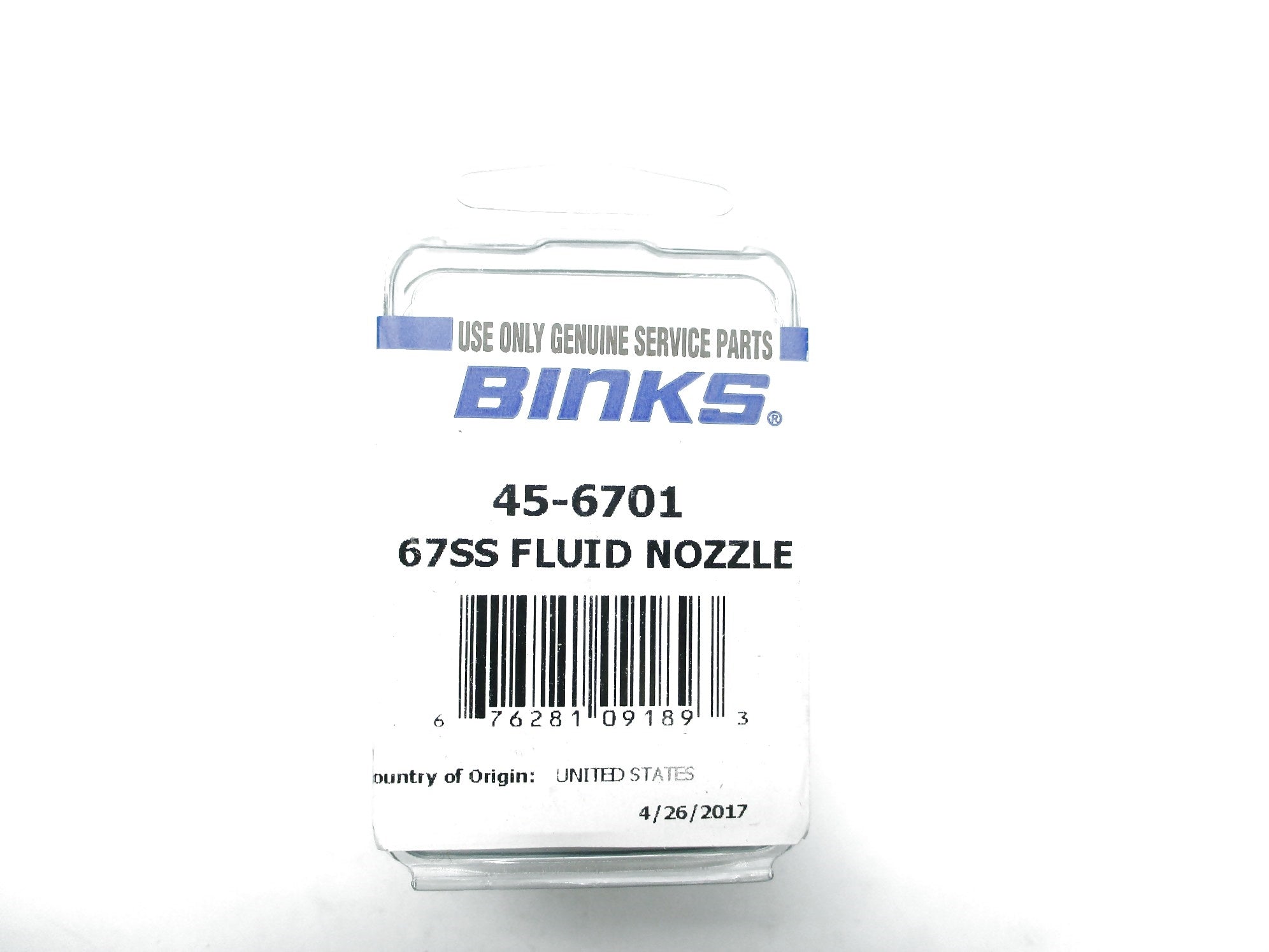 BINKS 45-6701 NSMP