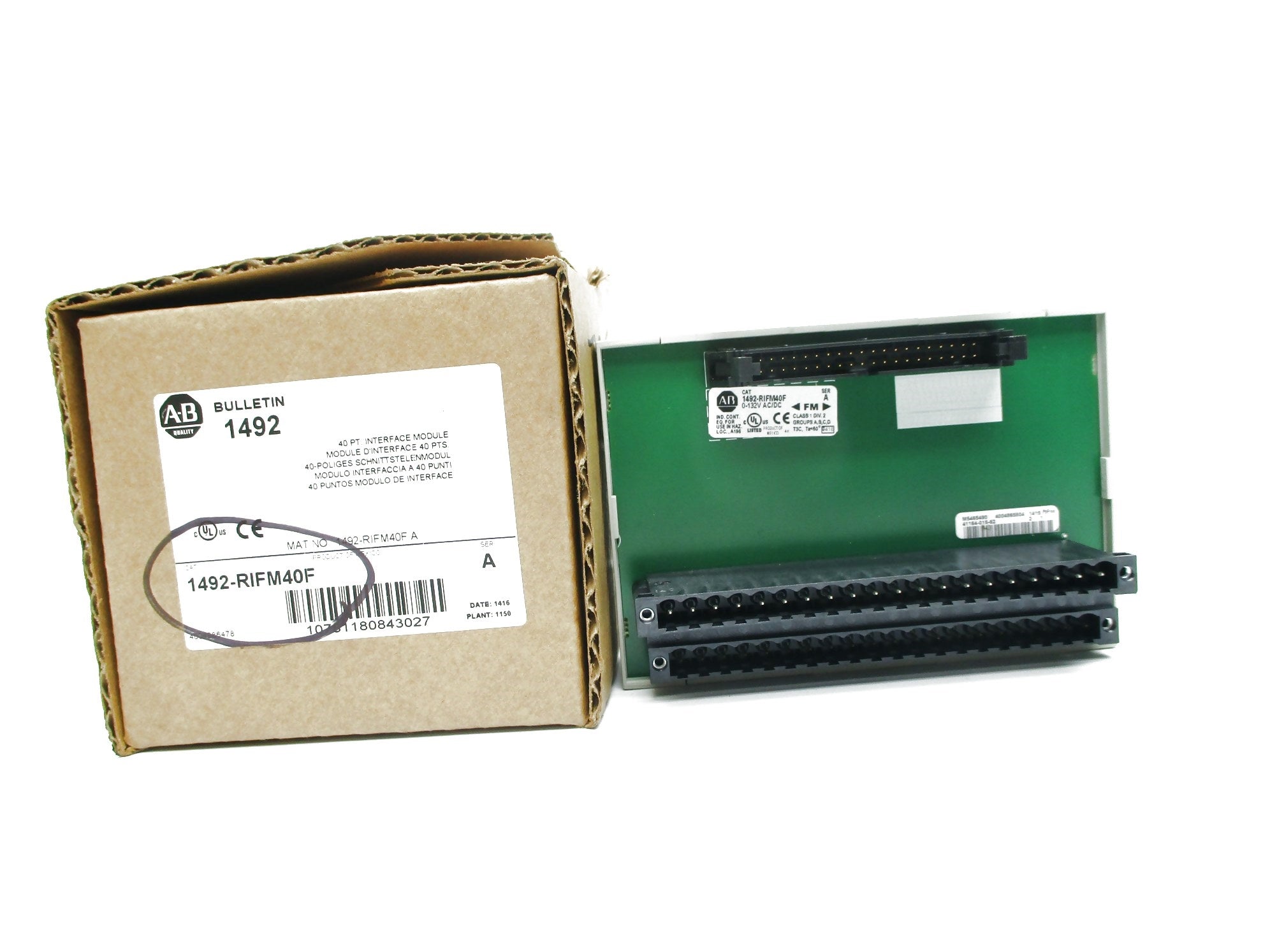 ALLEN BRADLEY 1492-RIFM40F SER. A (BR/WH) NSMP