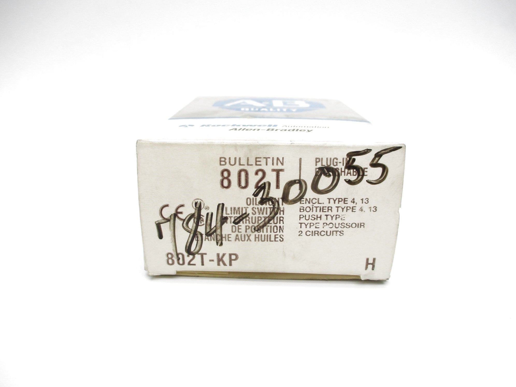ALLEN BRADLEY 802T-KP SER. H (GY/BL) NSMP