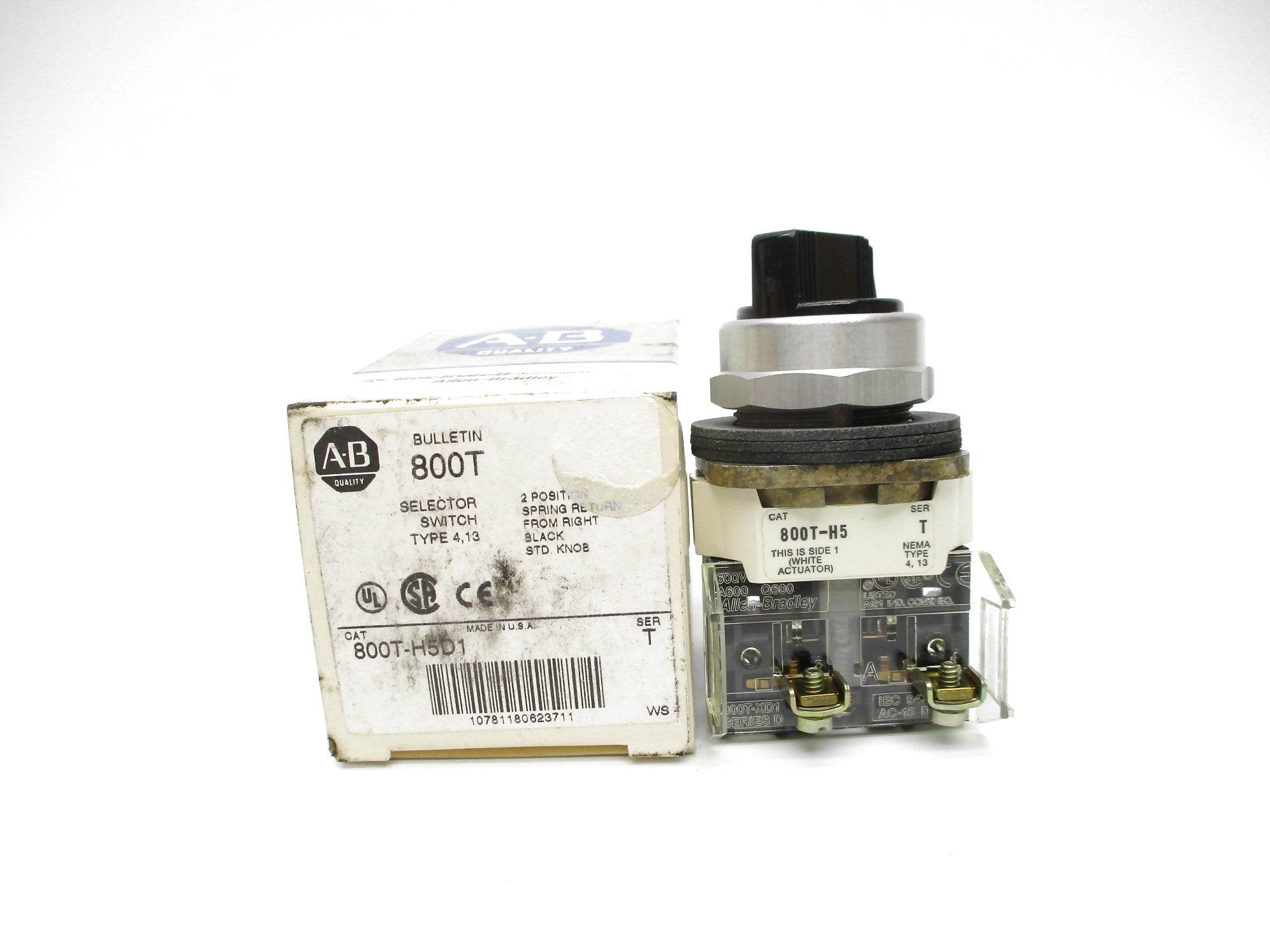 ALLEN BRADLEY 800T-H5D1 SER. T (GY/BL) NSMP