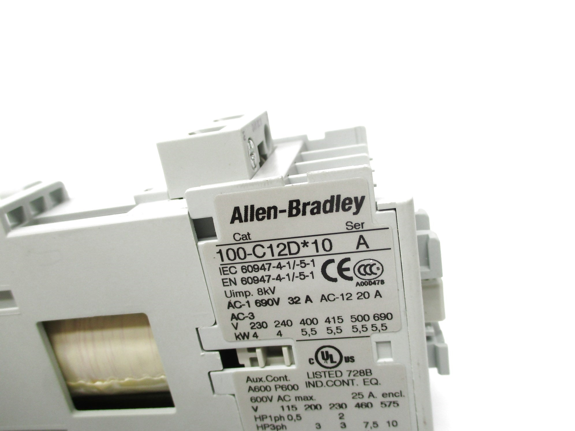 ALLEN BRADLEY 100-C12DJ10 SER. A 24VDC 32A NSNP