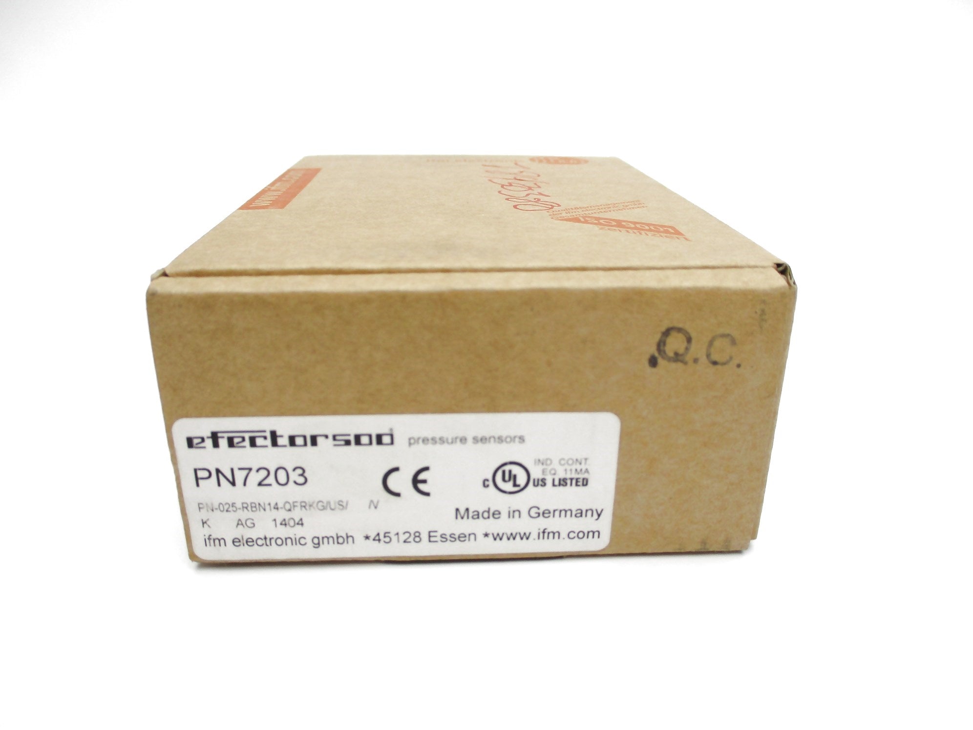 IFM EFECTOR PN7203 PN-025-RBN14-QFRKG/US/V 2175PSI NSMP